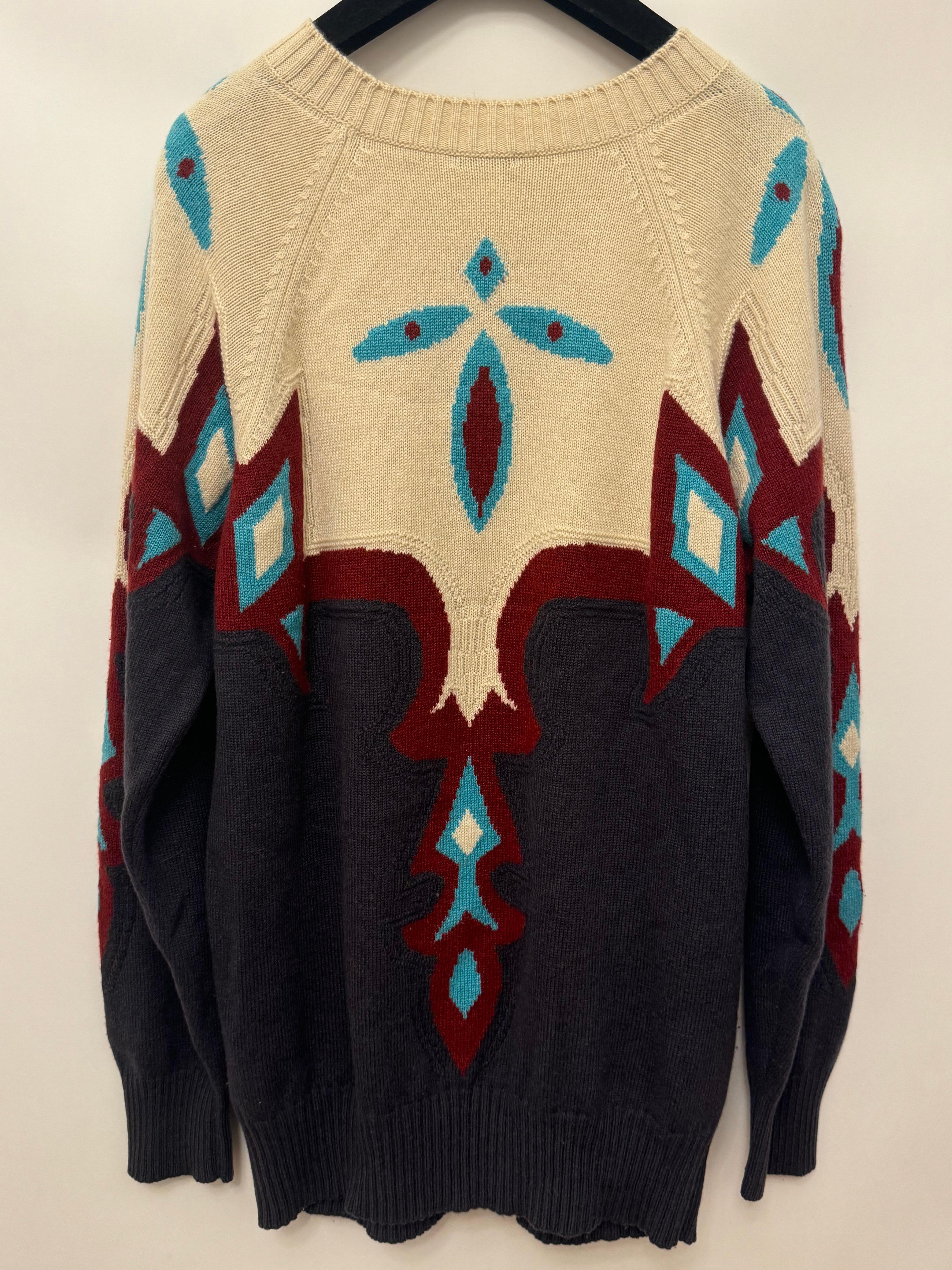 Pull en cachemire Chanel by Karl Lagerfeld Paris Dallas 2014 runway en vente 5
