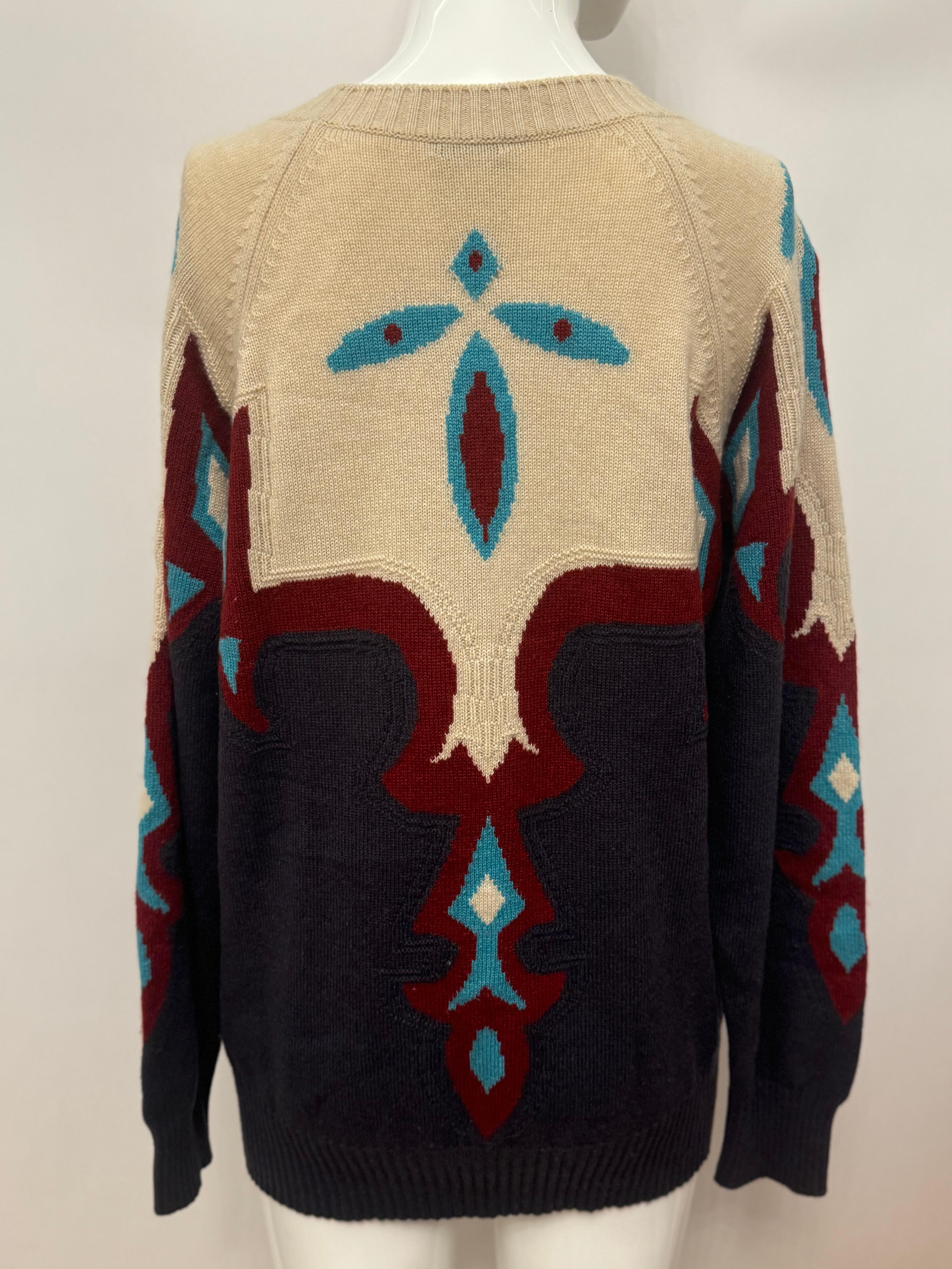 Pull en cachemire Chanel by Karl Lagerfeld Paris Dallas 2014 runway en vente 6