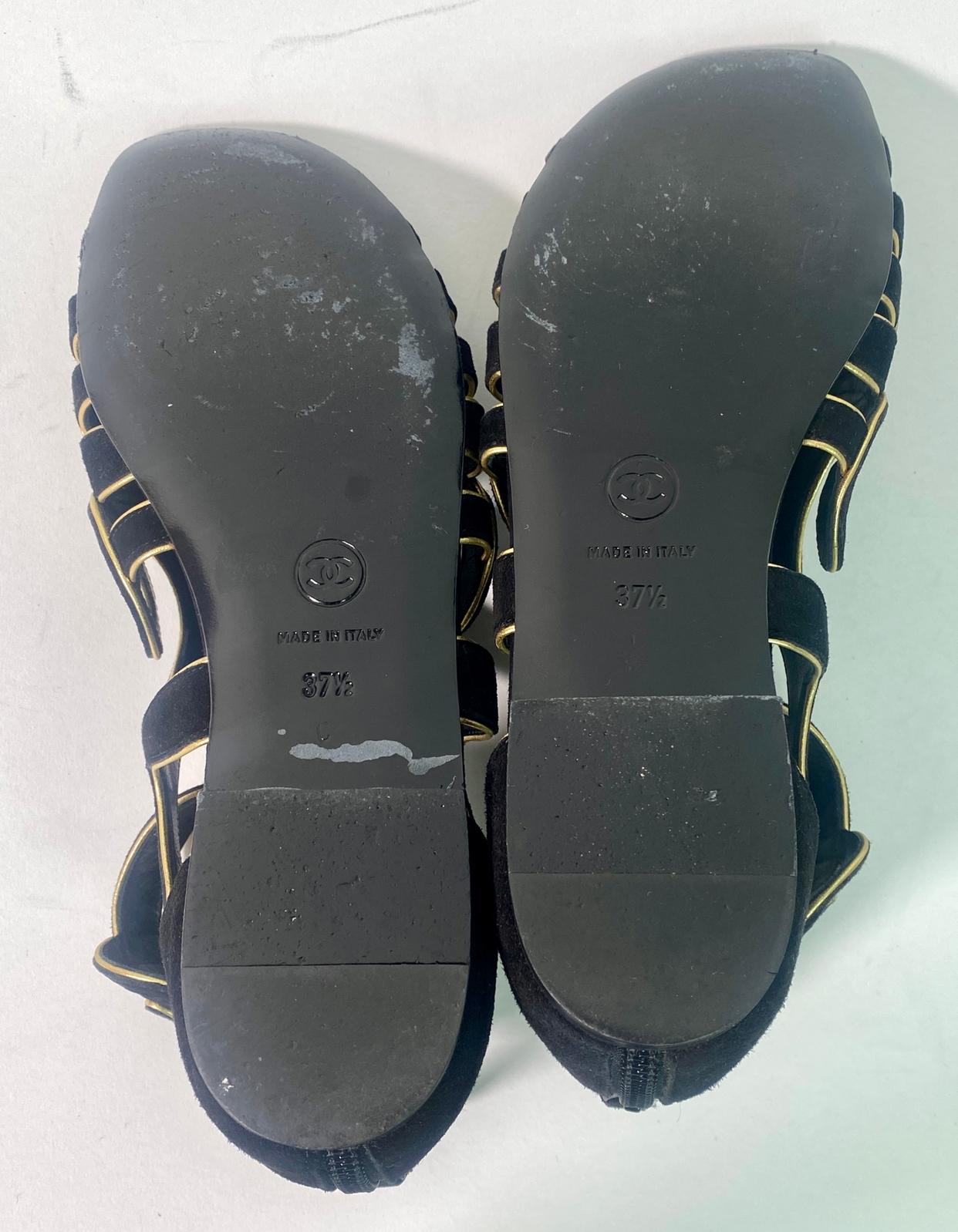 CHANEL BY KARL LAGERFELD Pre Fall 2011 Byzantine Inspired Runway Sandals 3