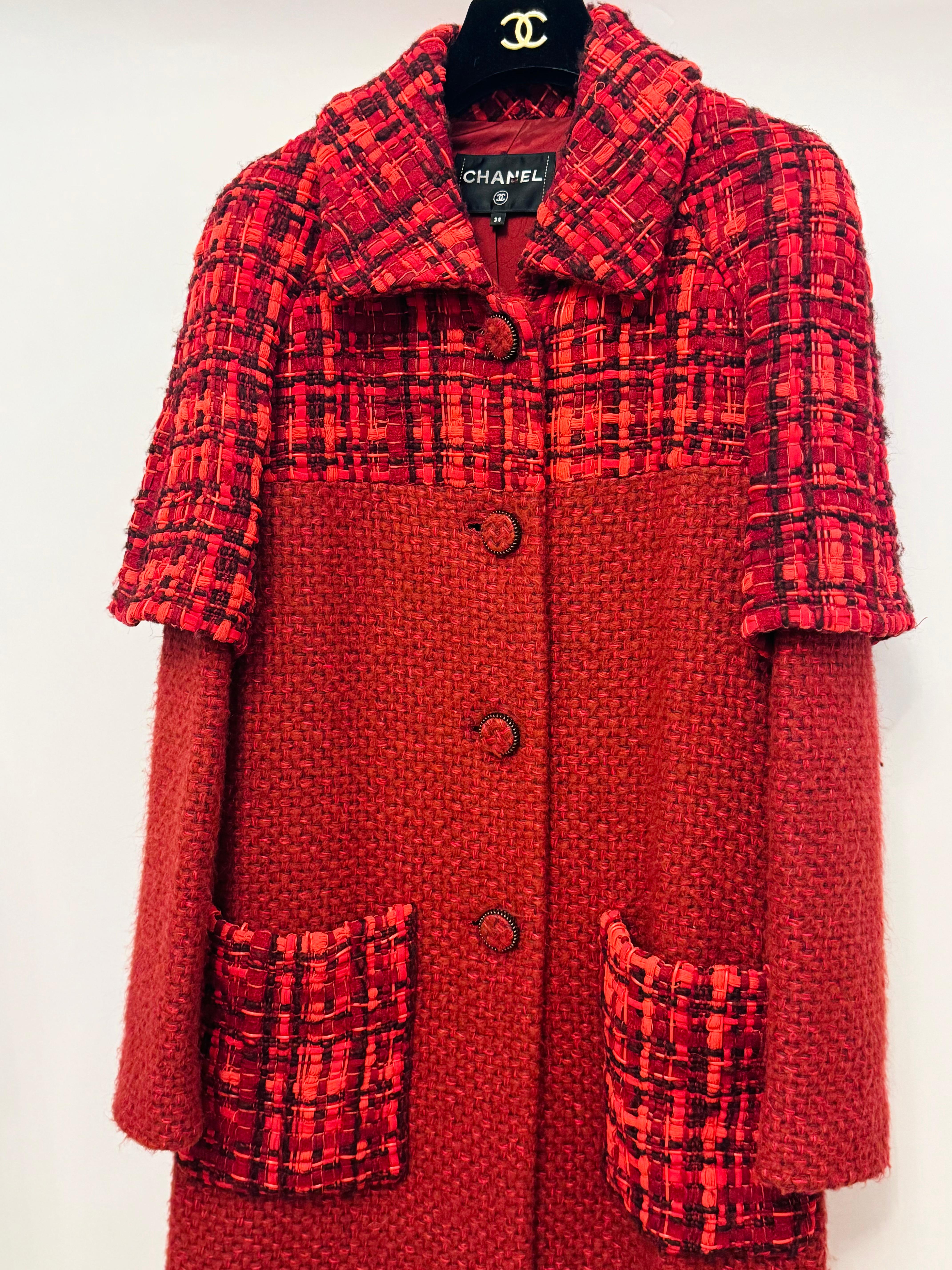 Chanel by Karl Lagerfeld Runway F/W 2016 fantasy tweed coat For Sale 1