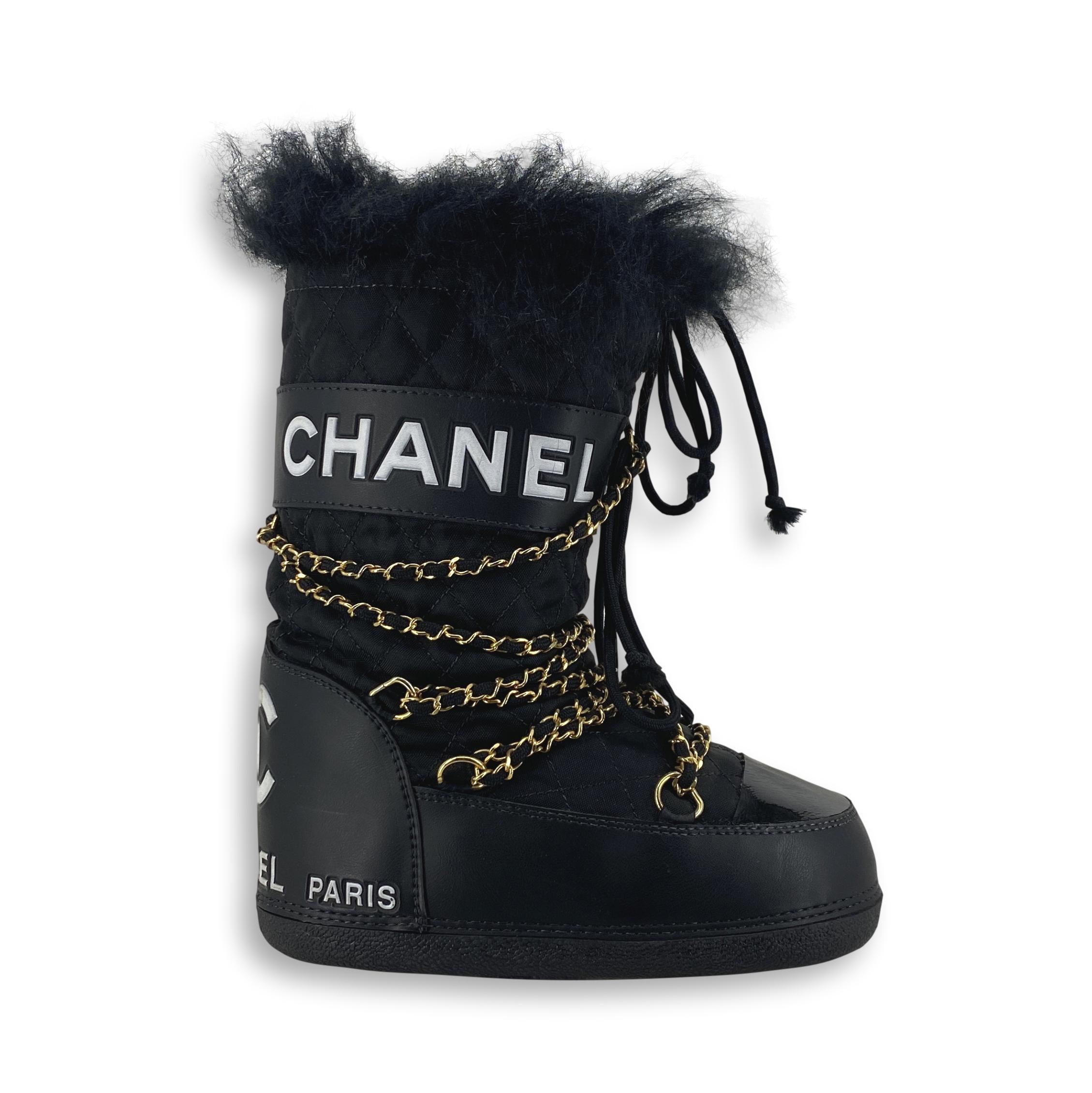 karl lagerfeld moon boots