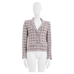 Chanel by Karl Lagerfeld S/S 2005 Chaqueta boucle lazo multicolor