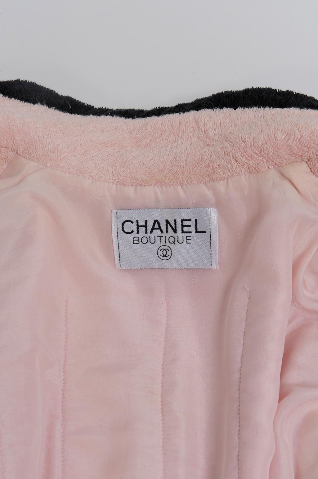 Chanel By Karl Lagerfeld Terry Cloth Runway Jacket, Spring-Summer 1992 9