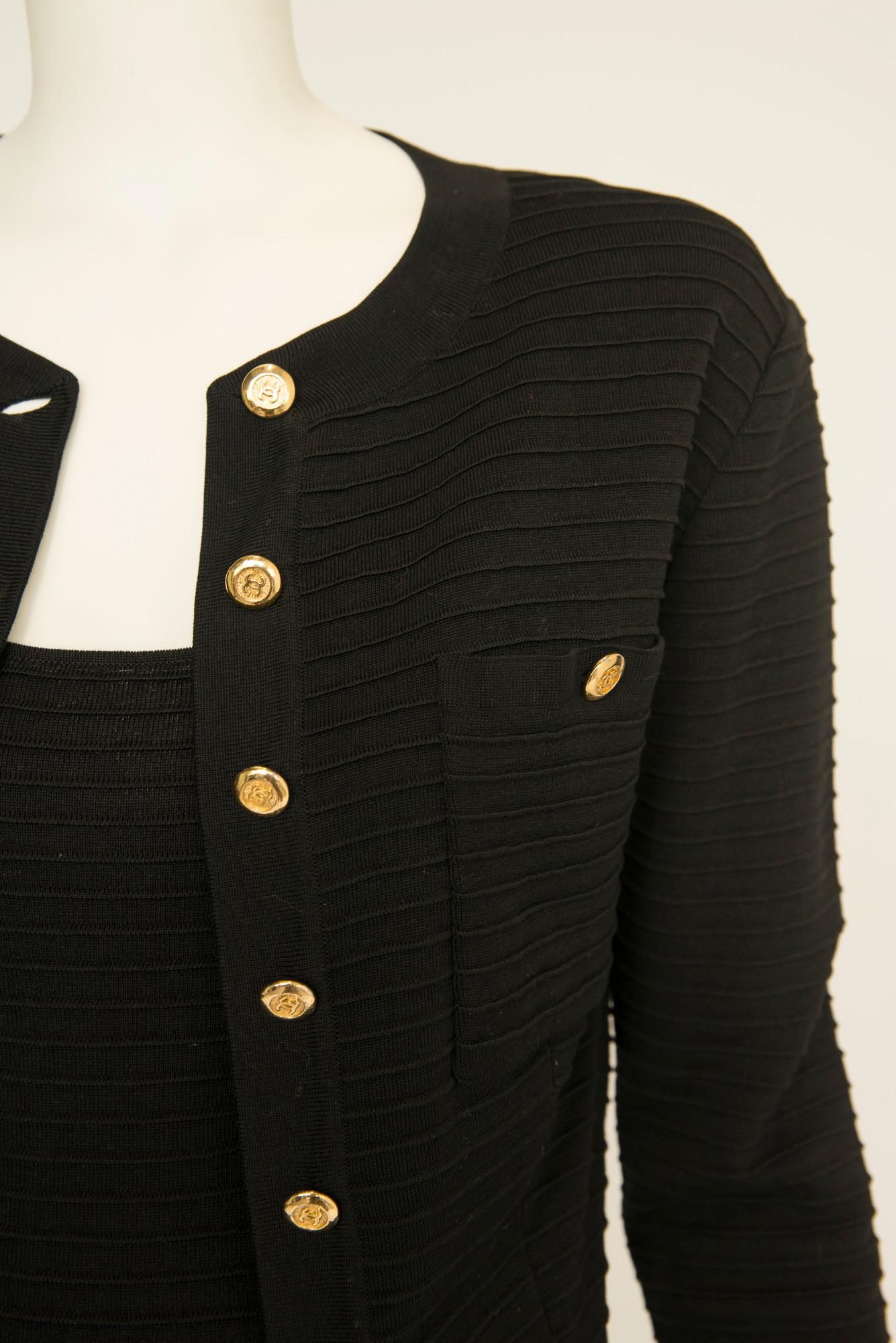 Chanel By Karl Lagerfeld Textured Cotton-Knit 