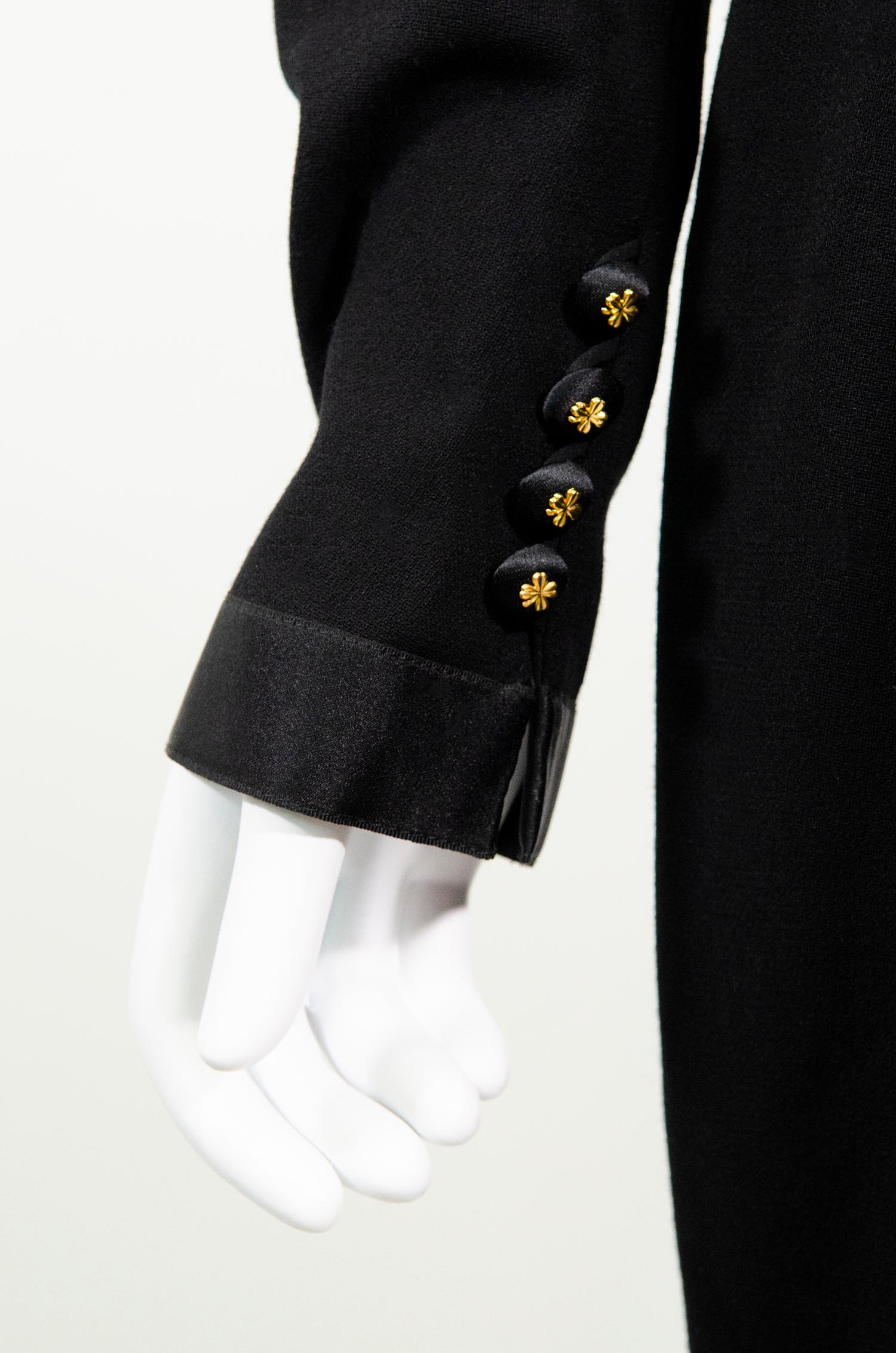 Chanel by Karl Lagerfeld Vintage Schwarzes schulterfreies Vintage-Kleid 1990er im Angebot 2