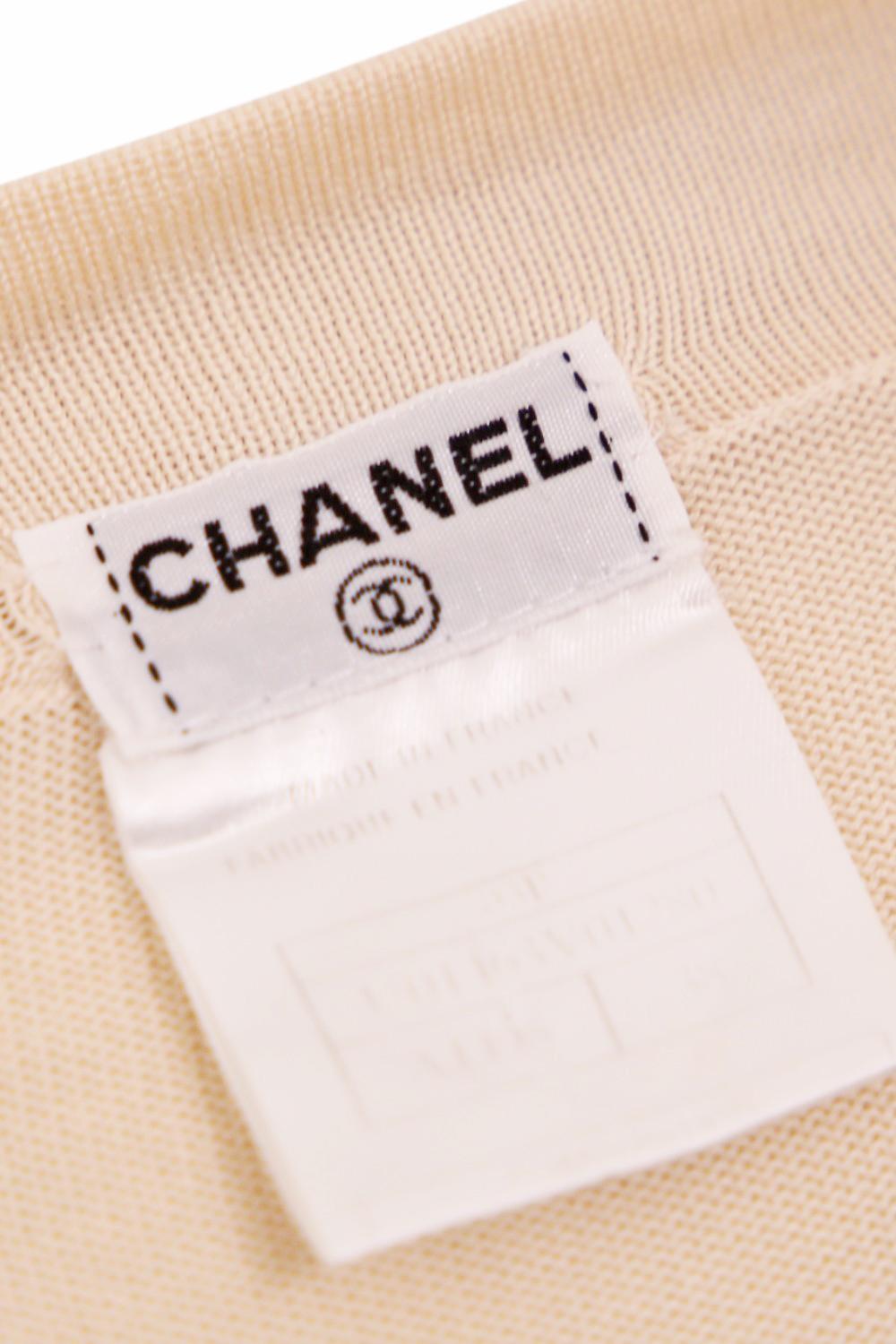 Chanel by Karl Lagerfield S/S 2003 Pink Silk Set Cardigan and Top in vendita 7