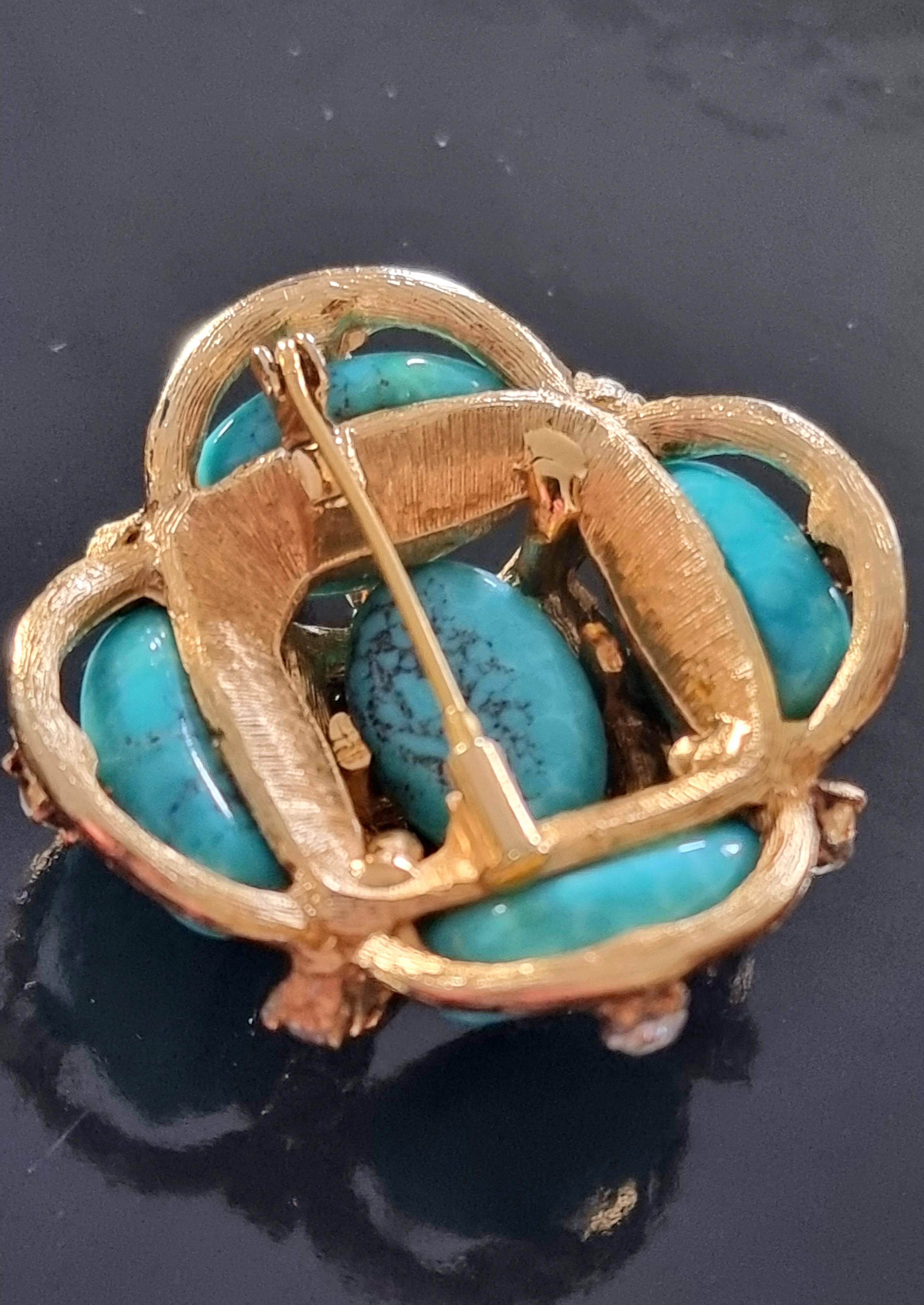 Chanel by Robert Goossens, Old brooch, vintage from the 60s For Sale 8