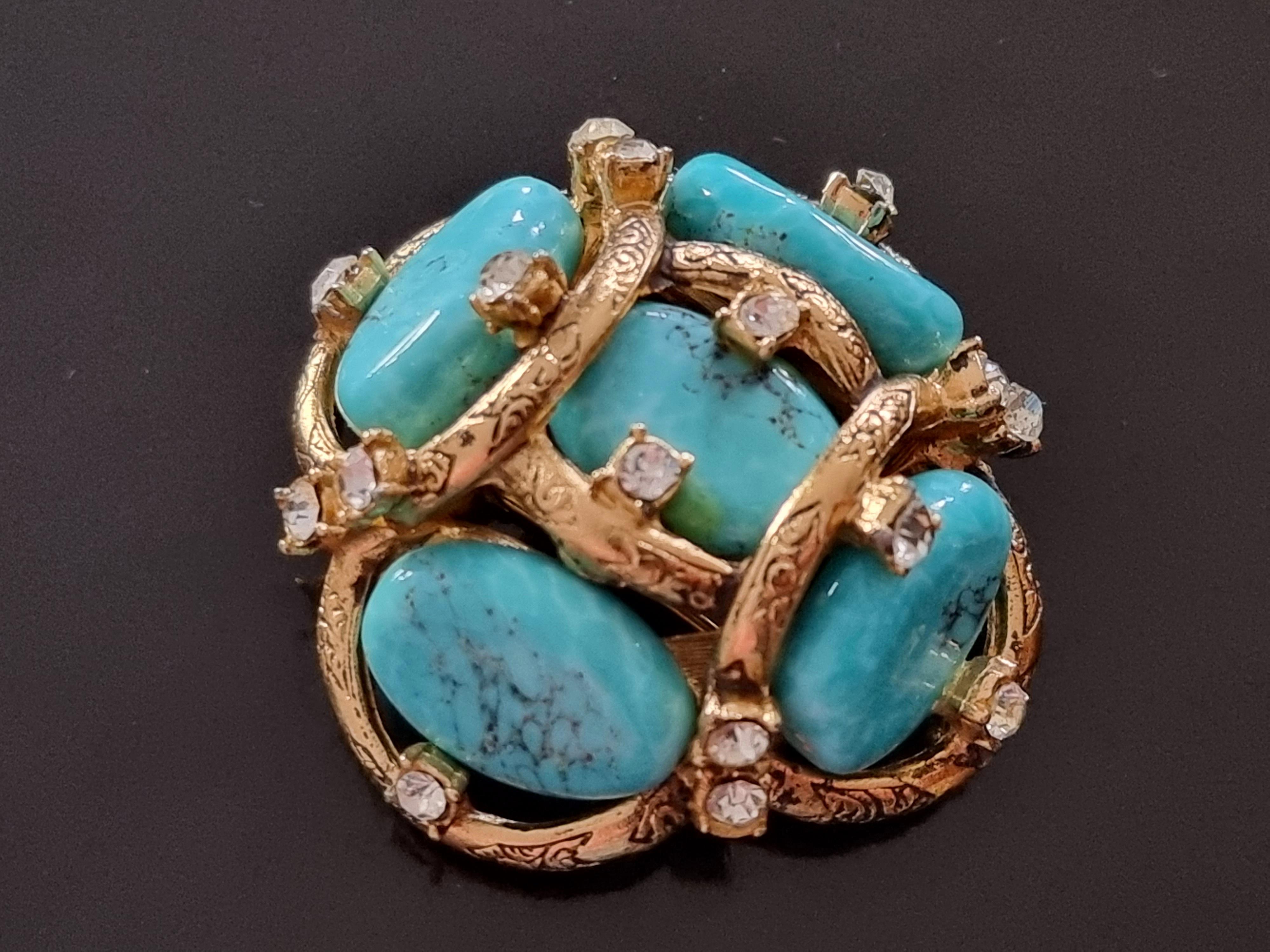 Women's Chanel by Robert Goossens, Old brooch, vintage from the 60s For Sale