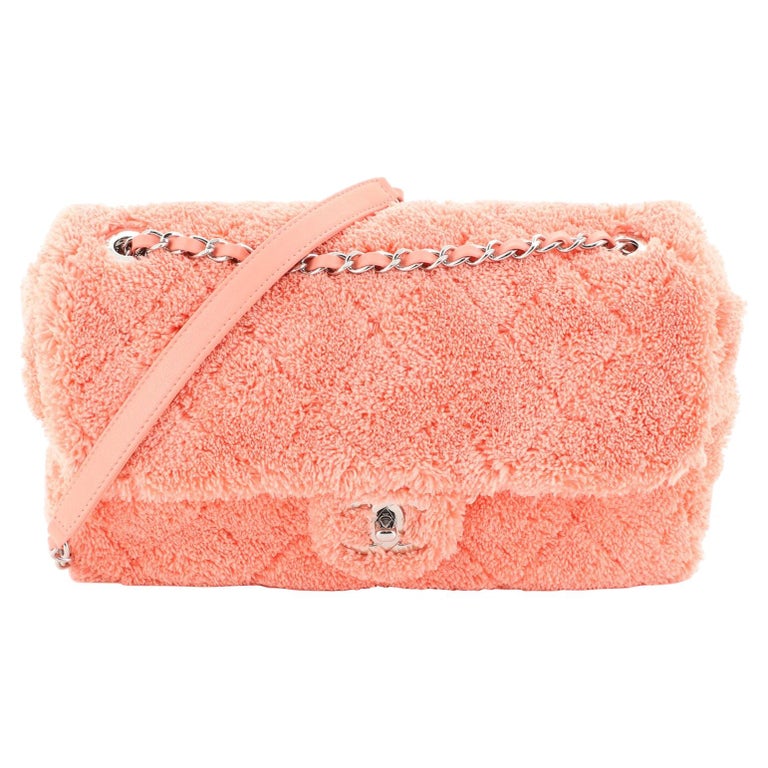 Chanel By The Sea Flap Bag Quilted Faux Fur Medium at 1stDibs chanel