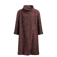 Cappotto da passerella Chanel Byzance CC con bottoni gioiello