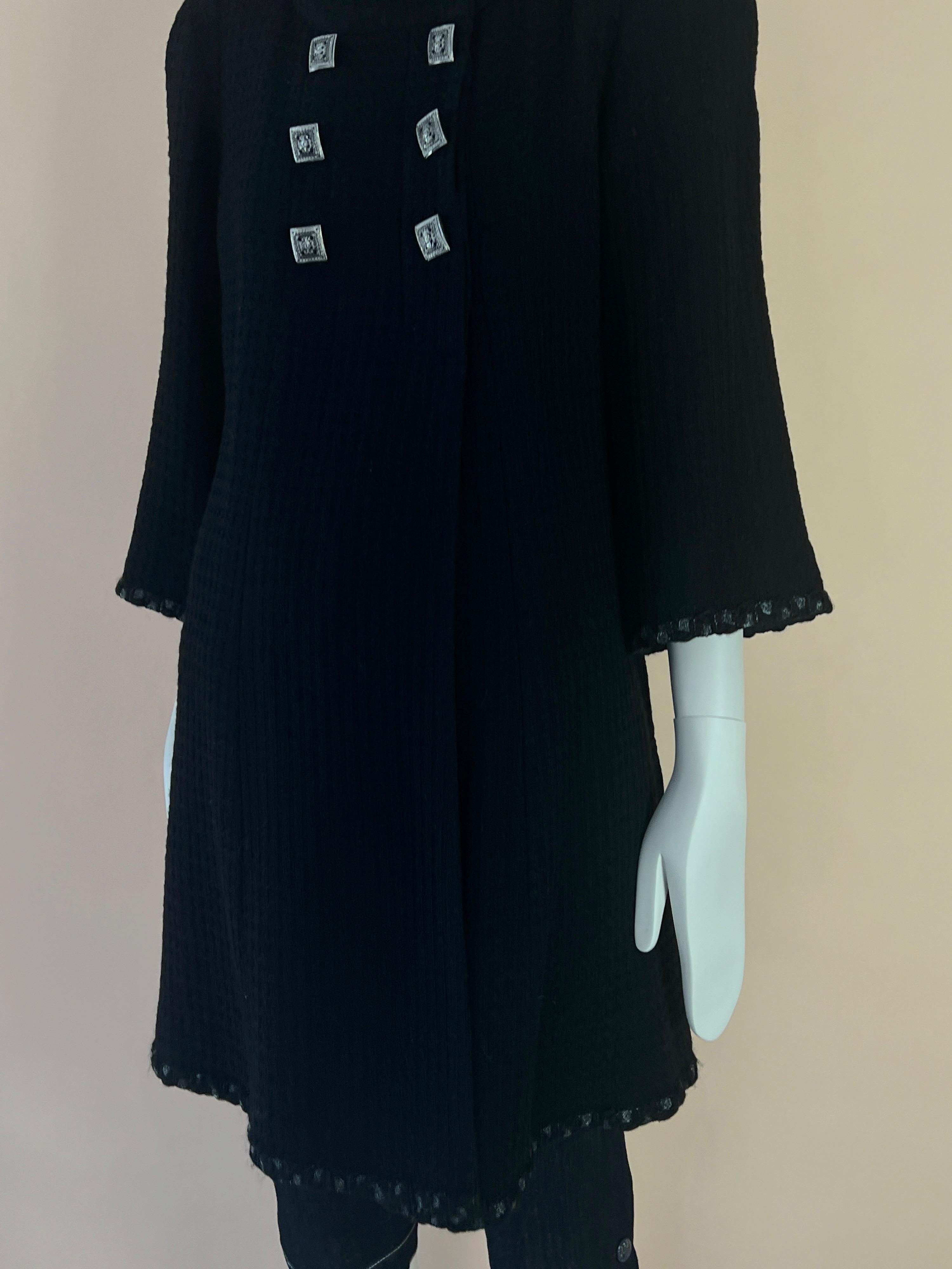 Chanel Byzance Collection Jewel Buttons Tweed Coat 3