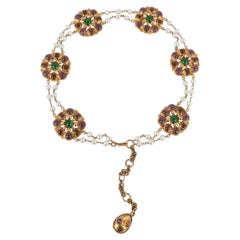 Chanel Byzantine belt by Karl Lagerfeld 1985s