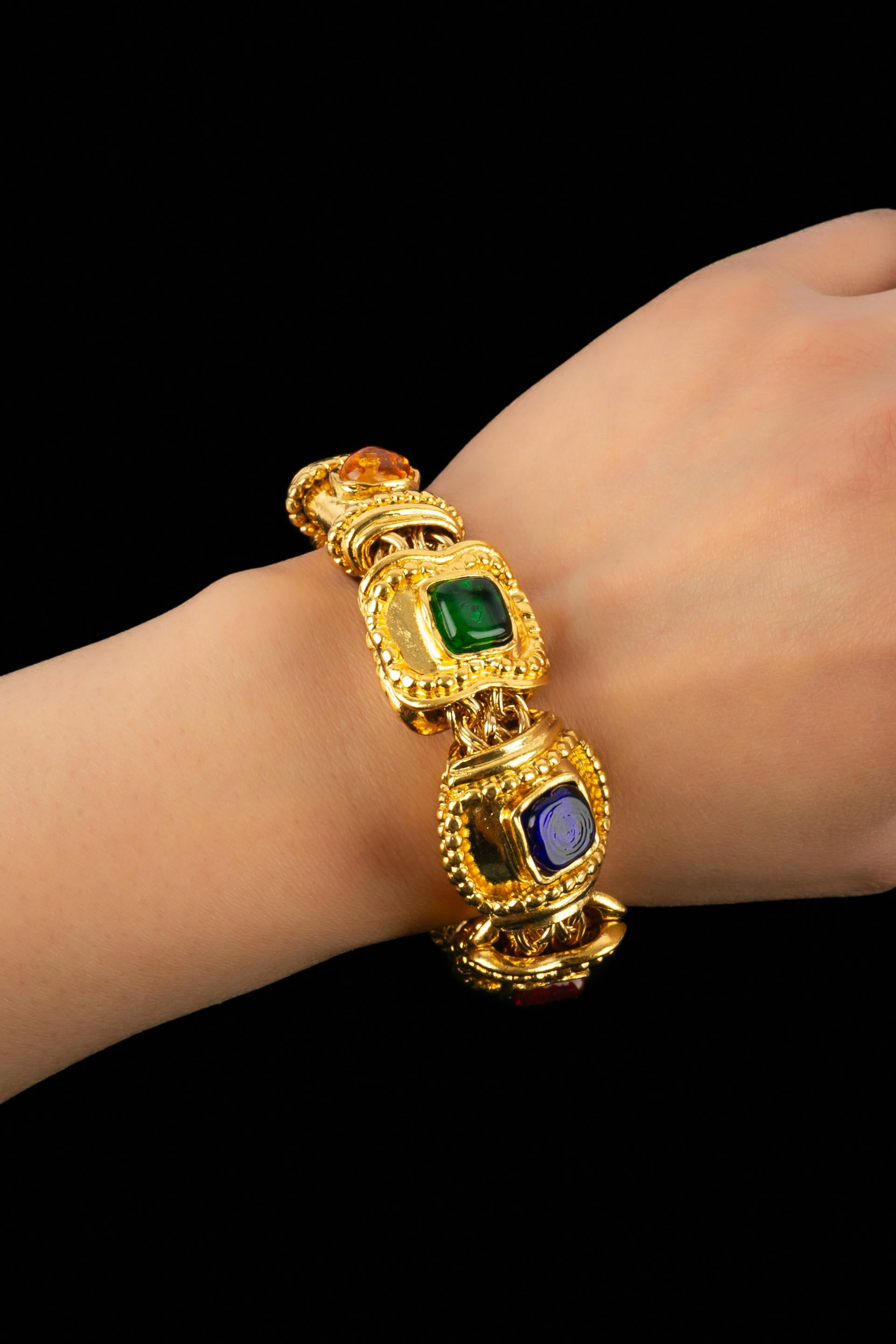 Chanel Byzantine bracelet 1996 For Sale 6
