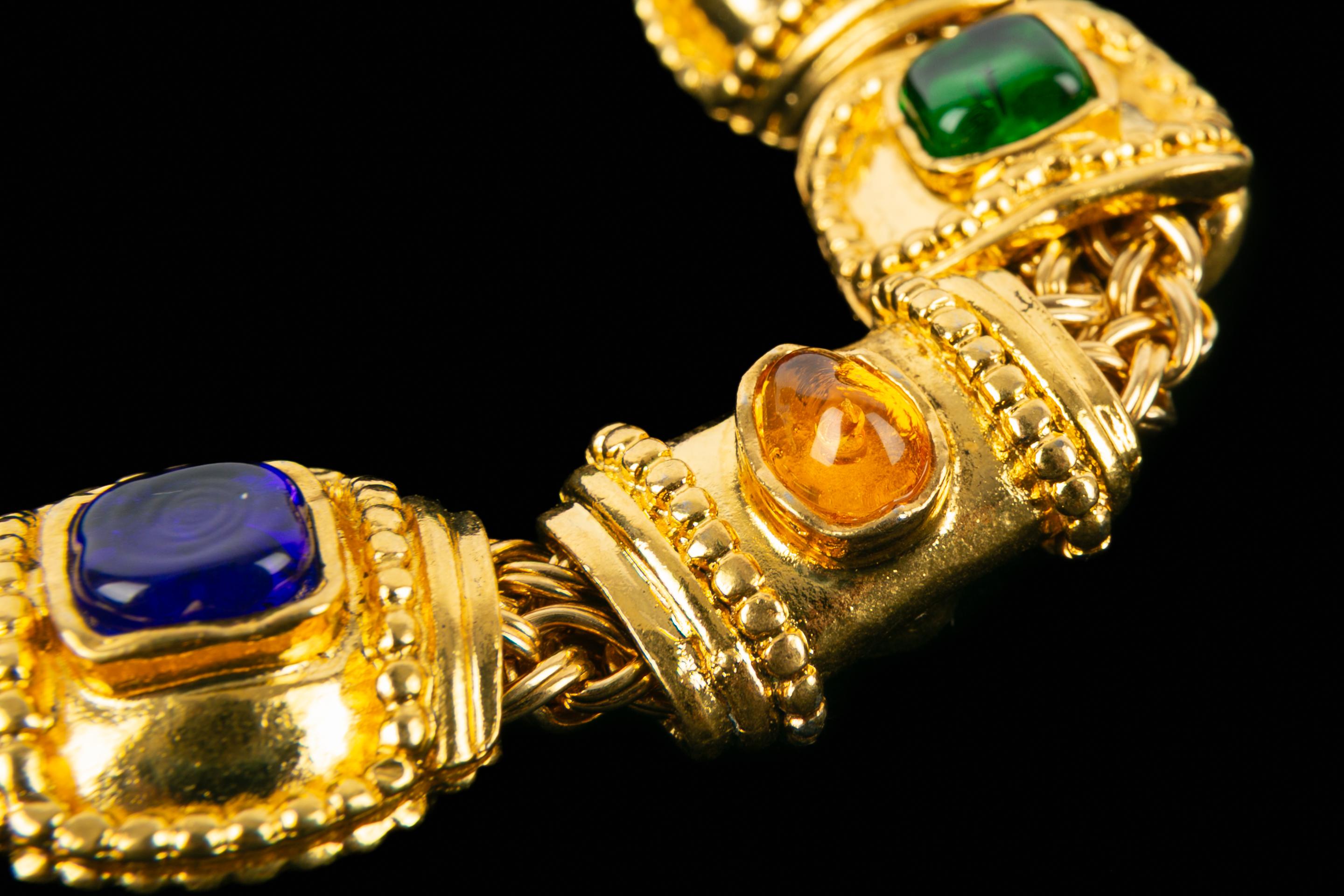 Chanel Byzantine bracelet 1996 For Sale 2