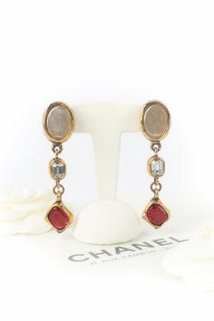 Chanel byzantine earrings 1980s