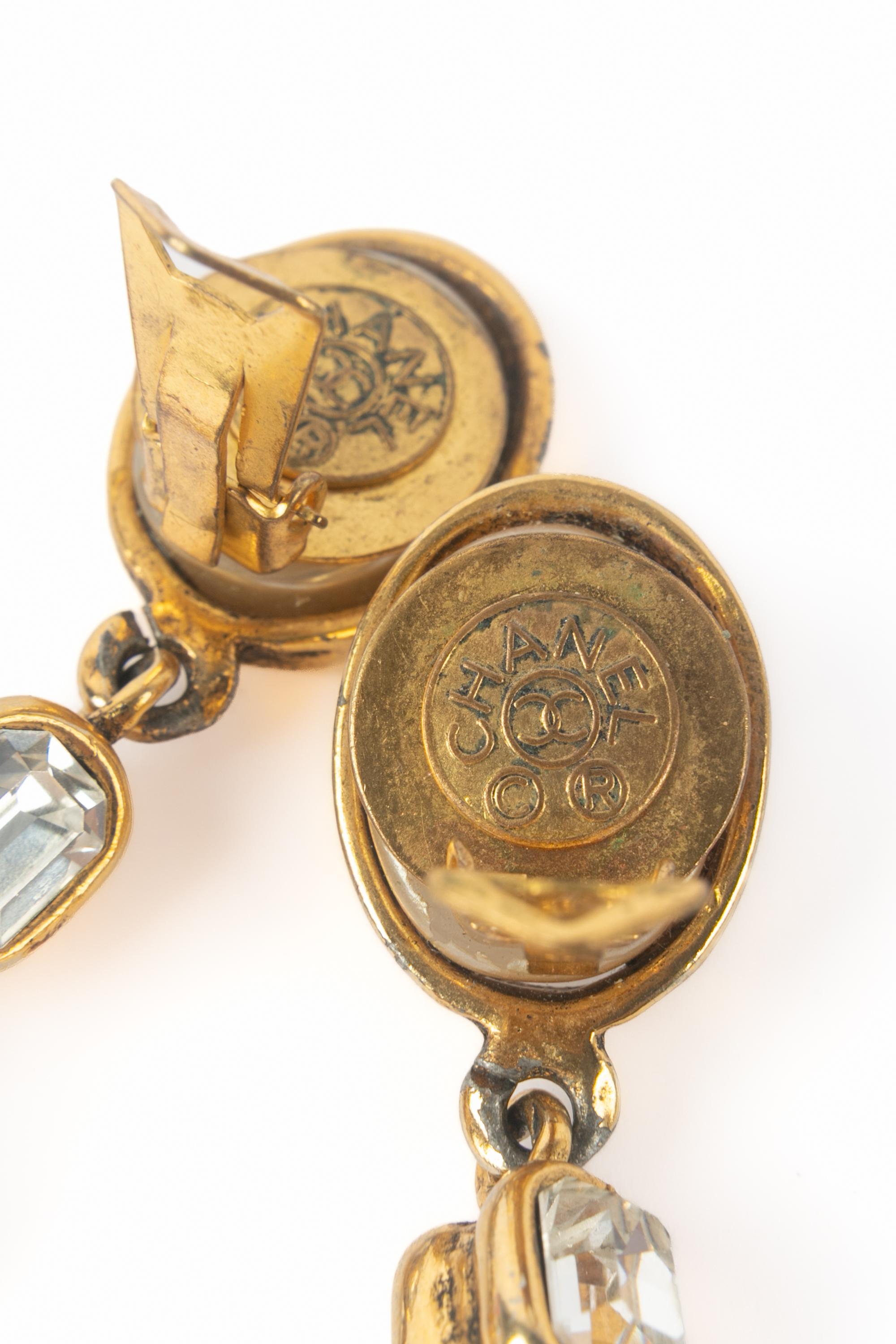 Orecchini Chanel bizantini anni '80 in vendita 3