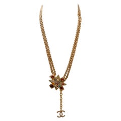 Chanel Byzantine Gripoix Star Necklace
