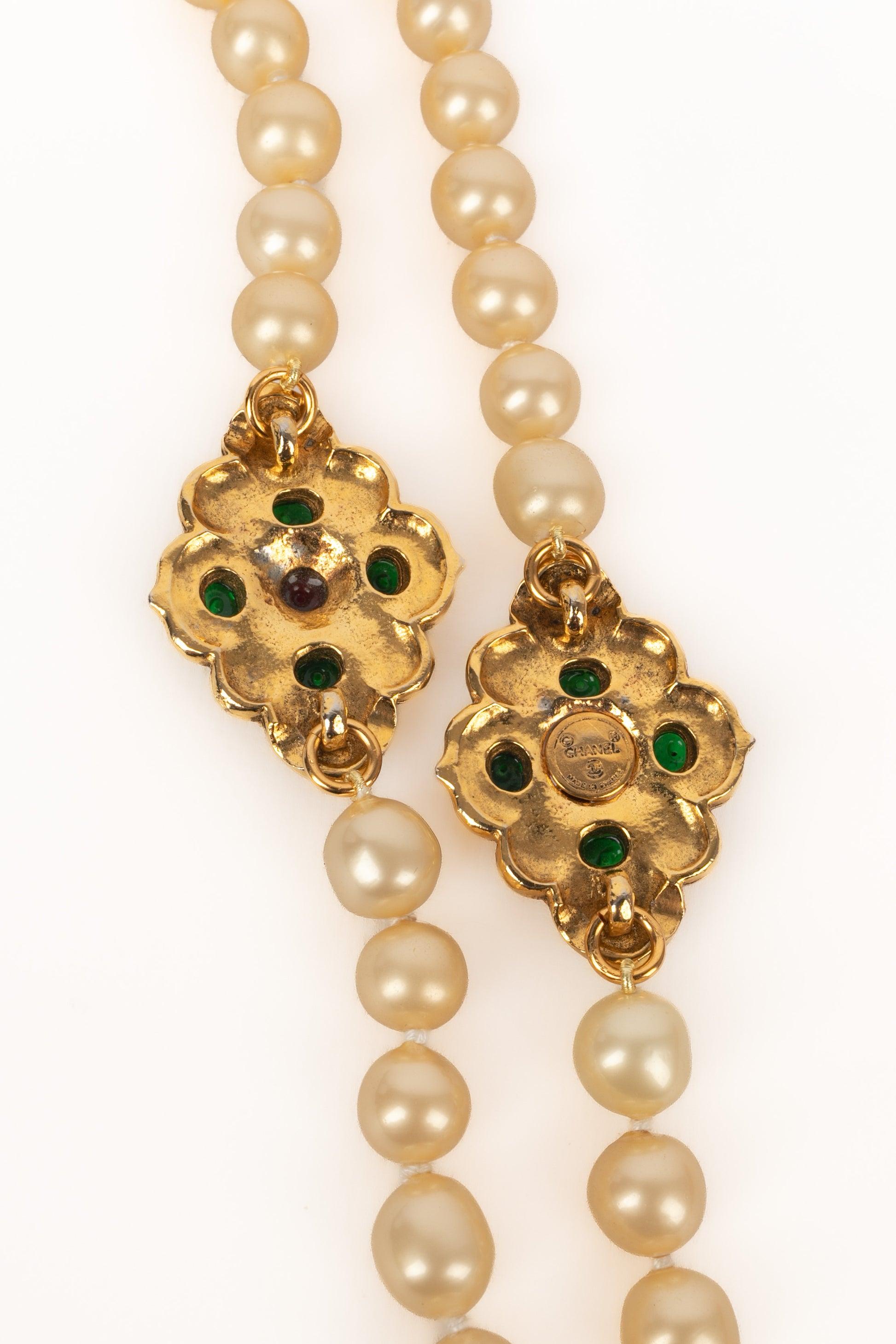 Collana bizantina Chanel, anni '80 In condizioni ottime in vendita a SAINT-OUEN-SUR-SEINE, FR