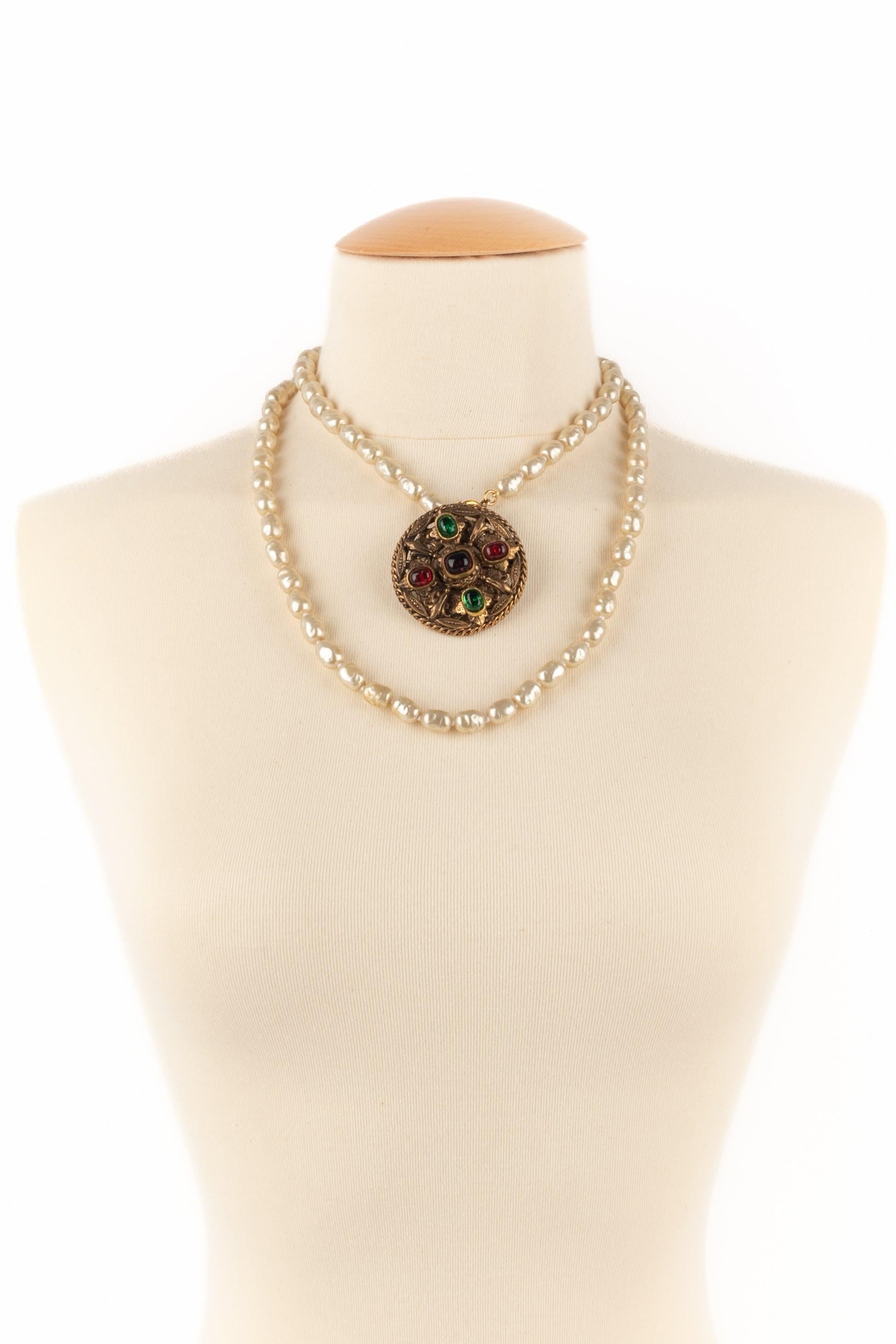 Chanel Collier byzantin, 1983 en vente 2