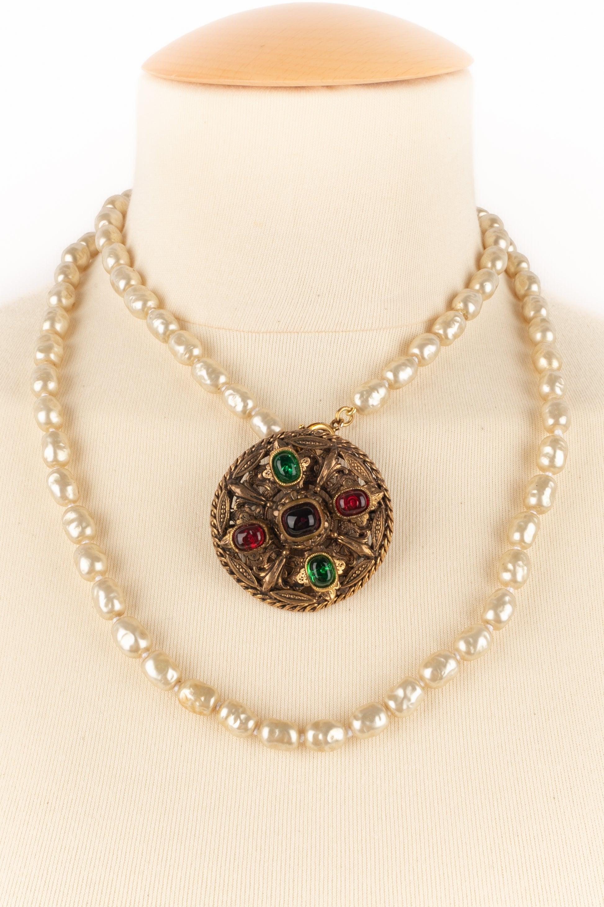 Chanel Collier byzantin, 1983 en vente 3