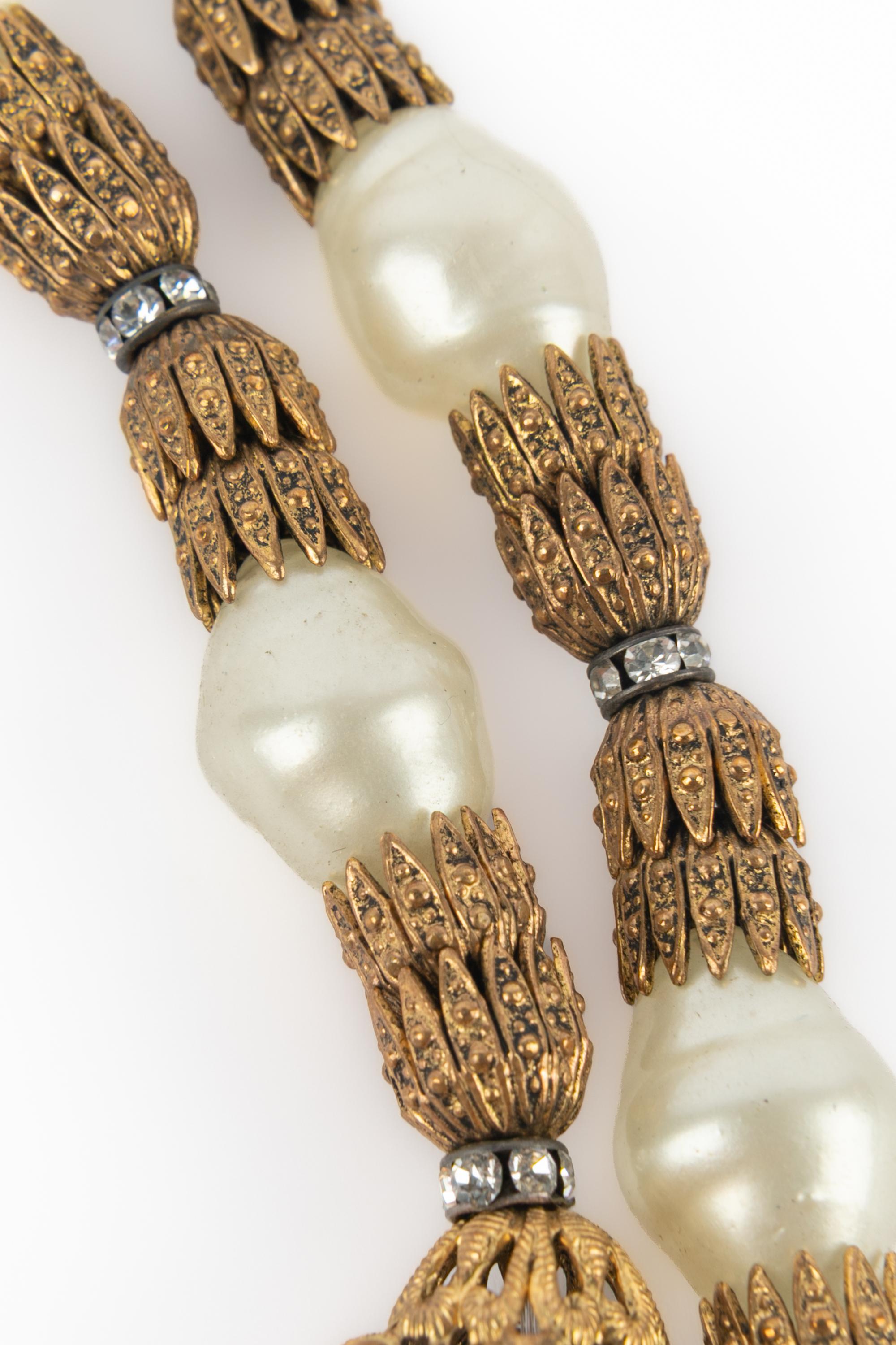 Chanel Byzantine necklace 1983 For Sale 4
