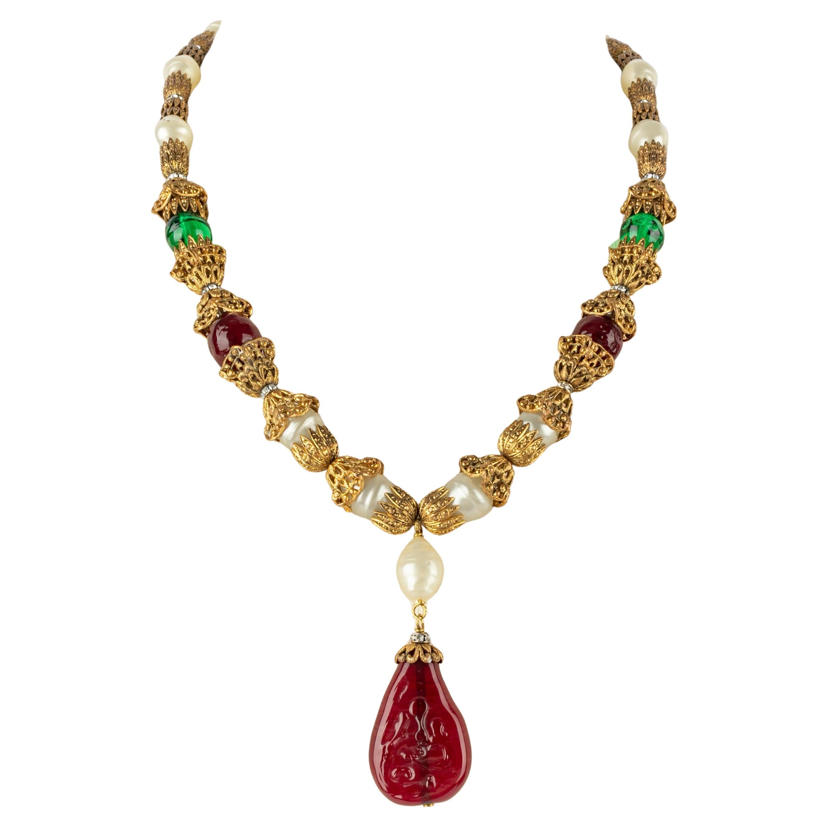 Chanel Byzantine necklace 1983 For Sale