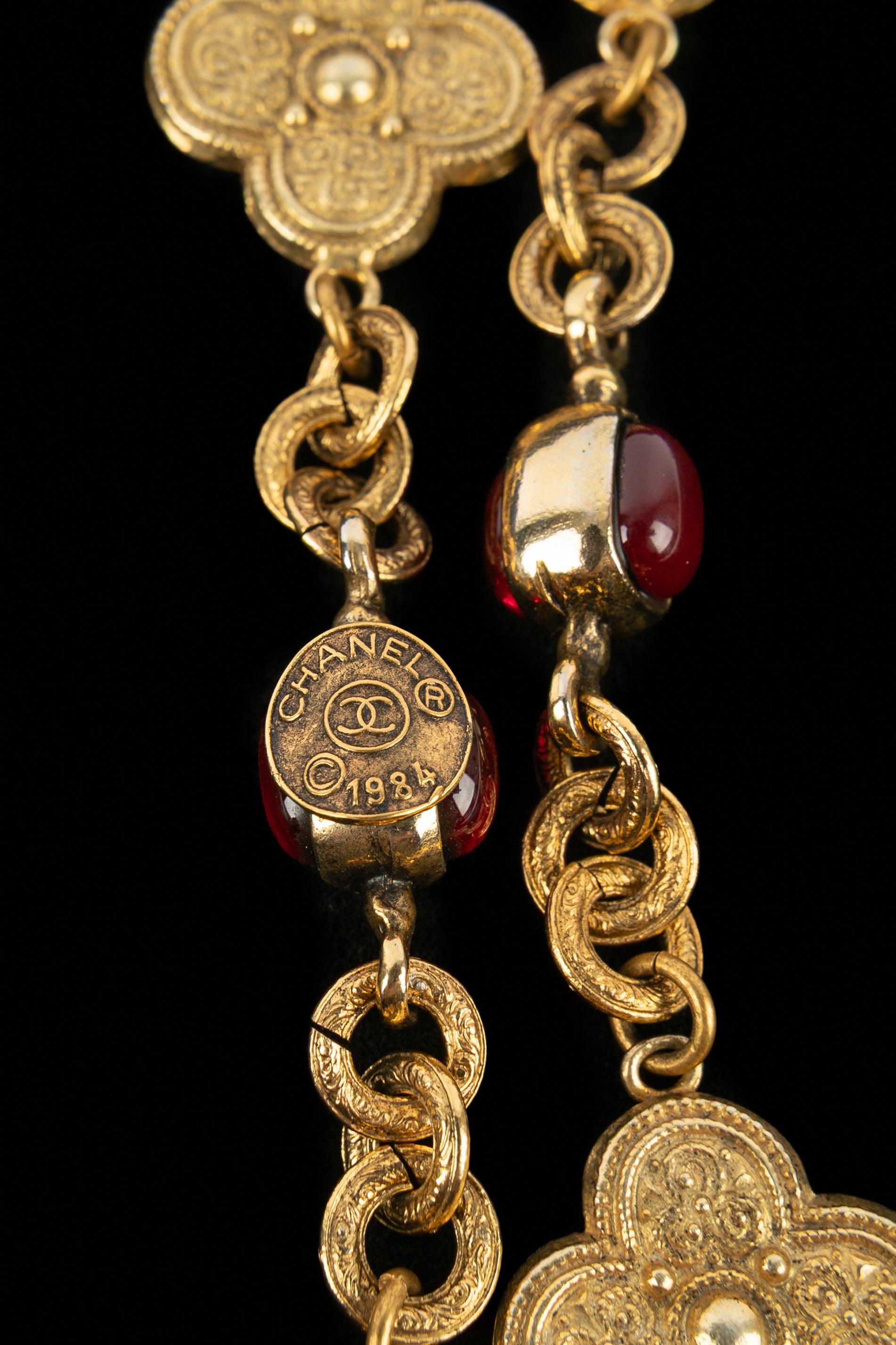 Chanel Byzantine necklace 1984 For Sale 6