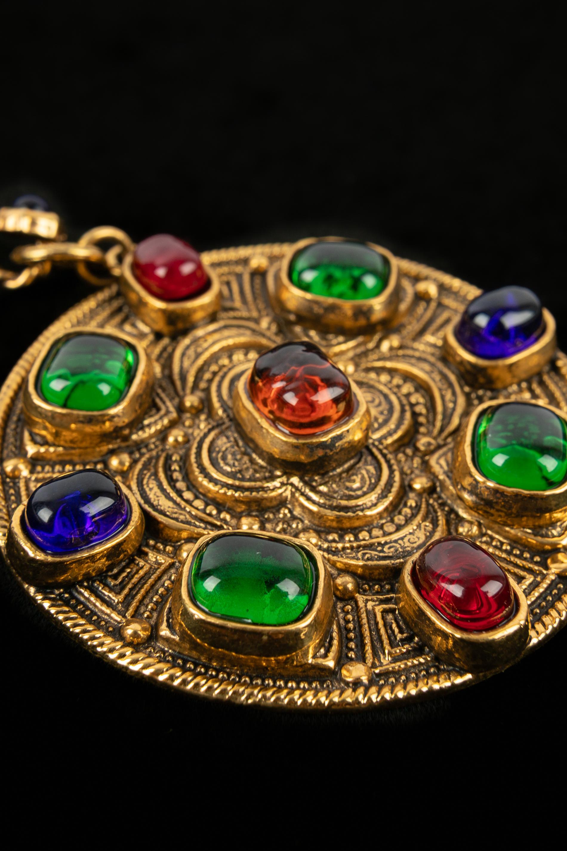 Chanel Byzantine necklace 1984 For Sale 2