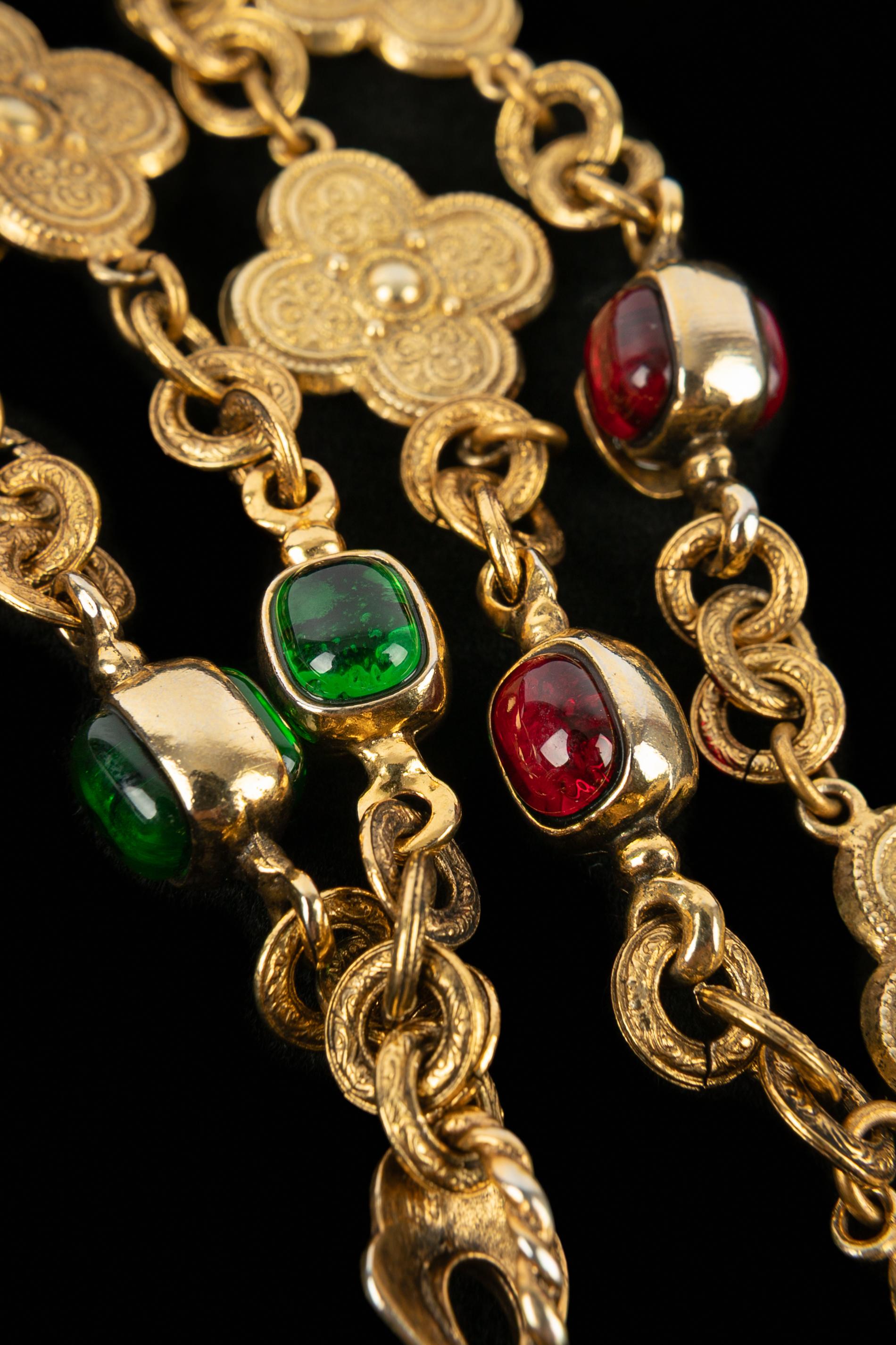 Chanel Byzantine necklace 1984 For Sale 4