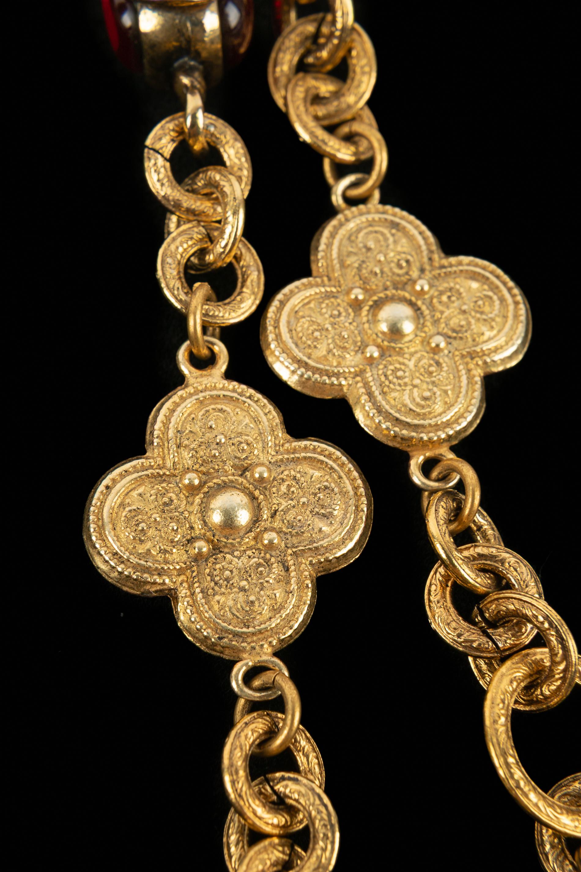 Chanel Byzantine necklace 1984 For Sale 5