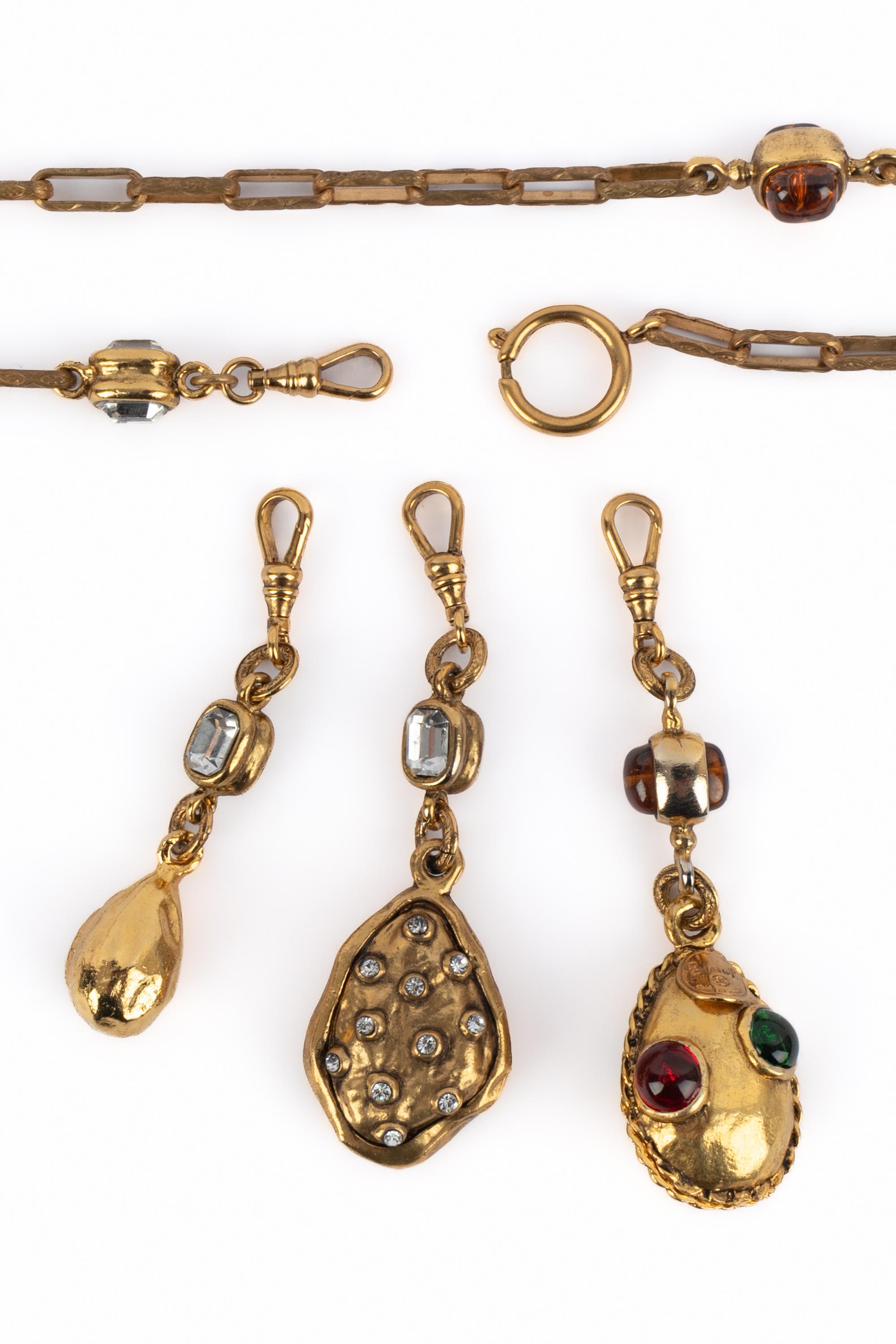 Chanel Collier byzantin 1985s en vente 1