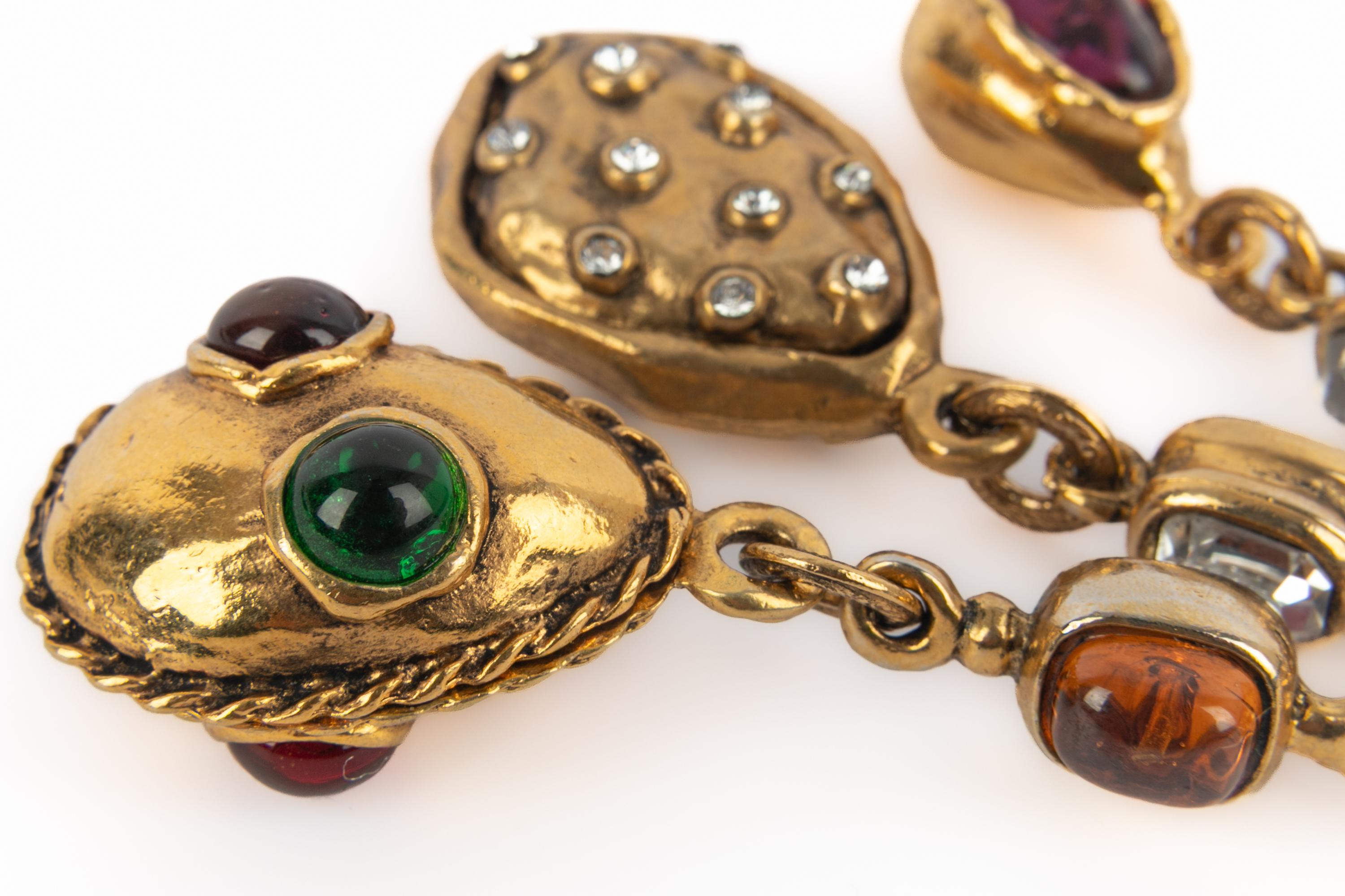 Chanel Collier byzantin 1985s en vente 2