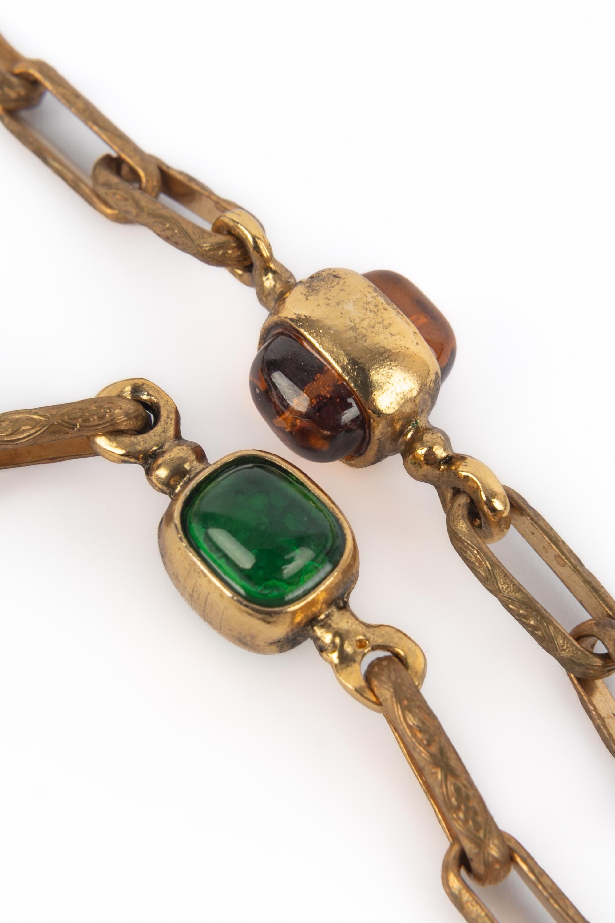 Chanel Collier byzantin 1985s en vente 4