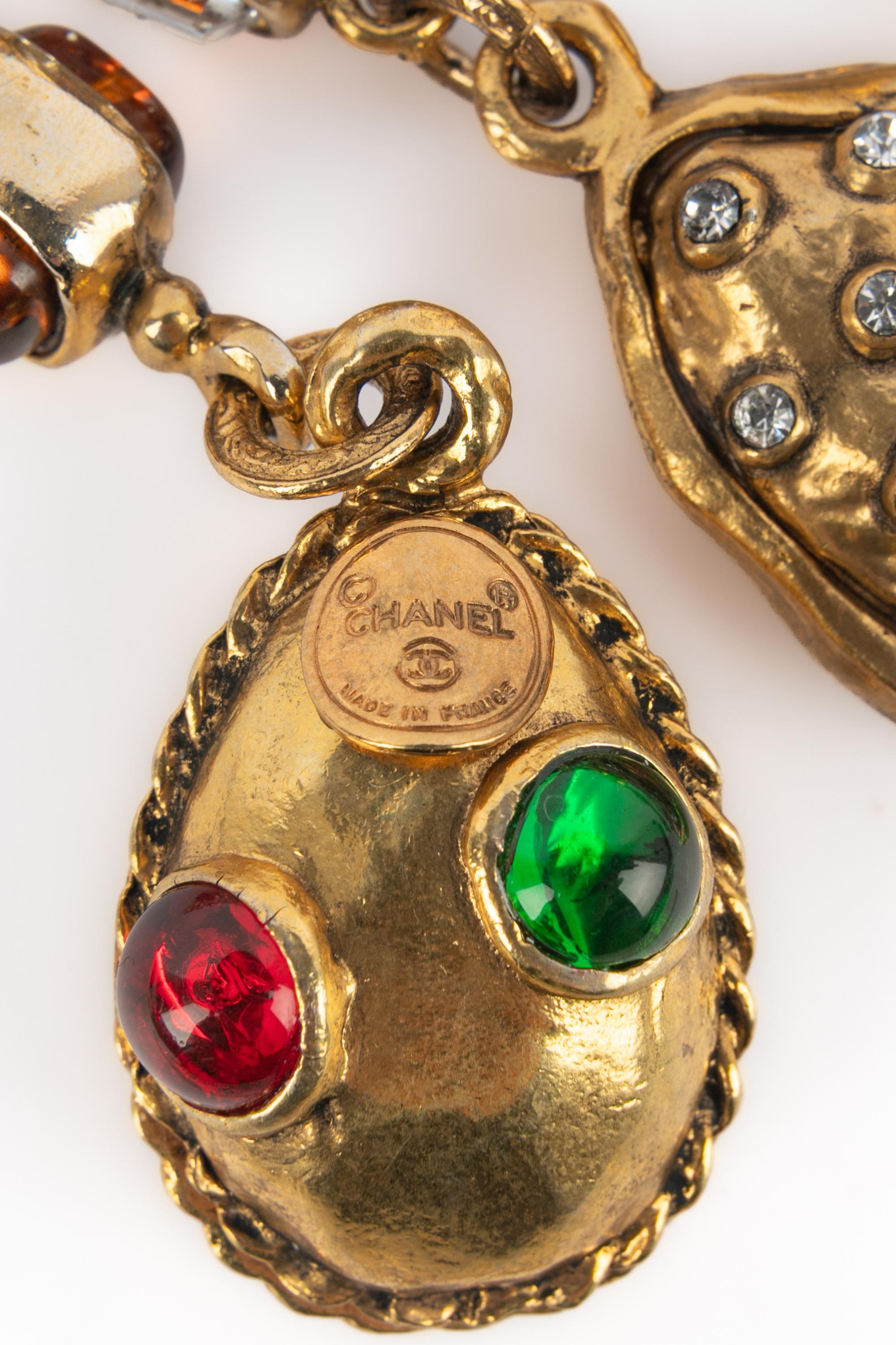 Chanel Collier byzantin 1985s en vente 5