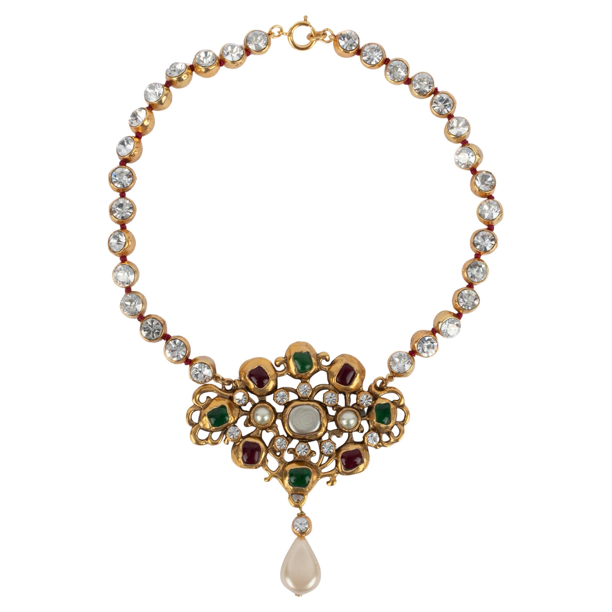 Chanel, collier byzantin des années 1985