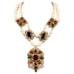 Chanel byzantine necklace by Karl Lagerfeld 1984