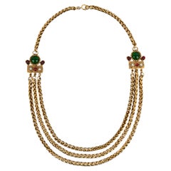 Chanel byzantine necklace by Karl Lagerfeld circa 1985