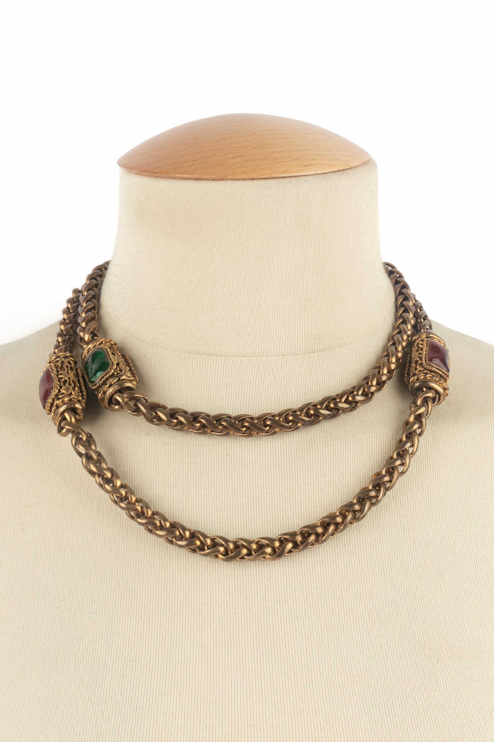 Collier byzantin Chanel en vente 6