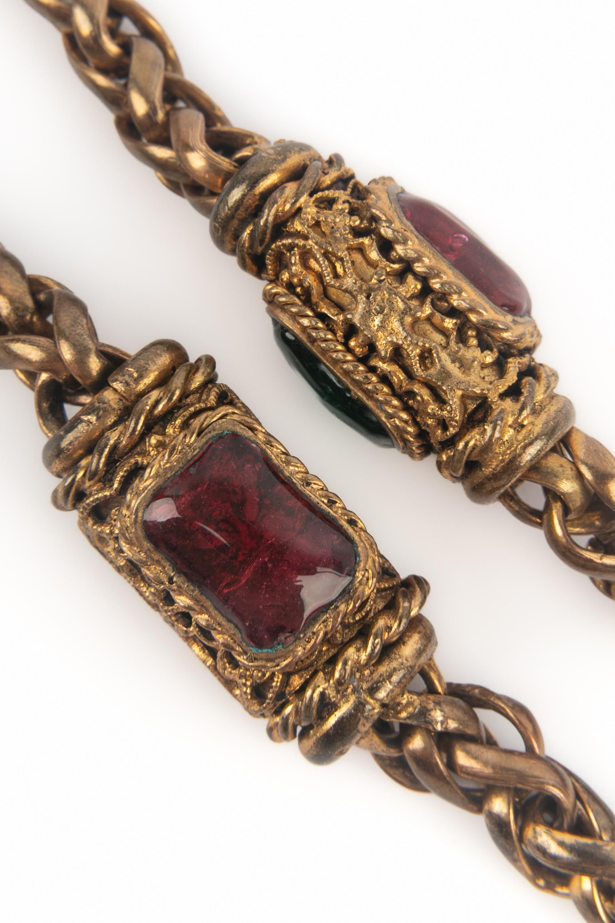 Collier byzantin Chanel en vente 1