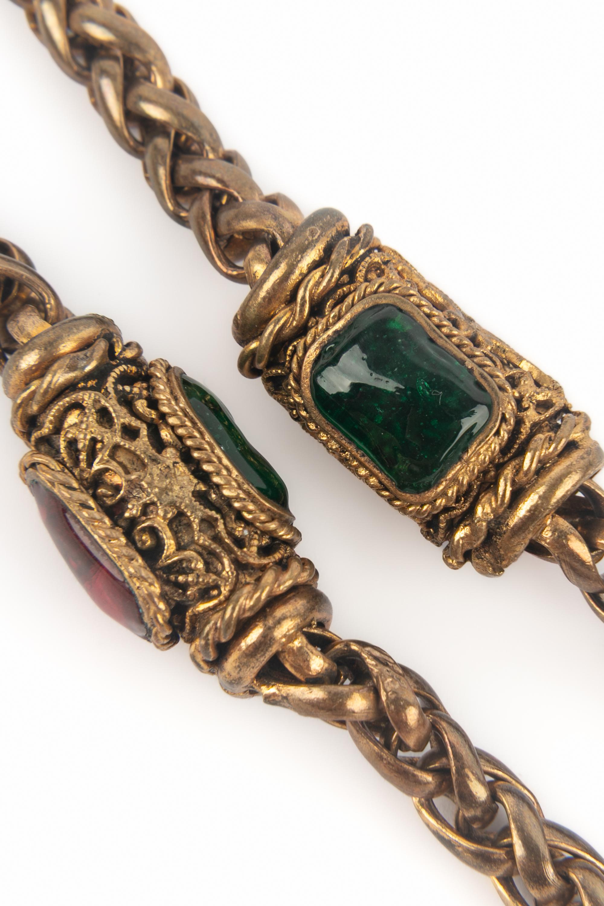 Collier byzantin Chanel en vente 2