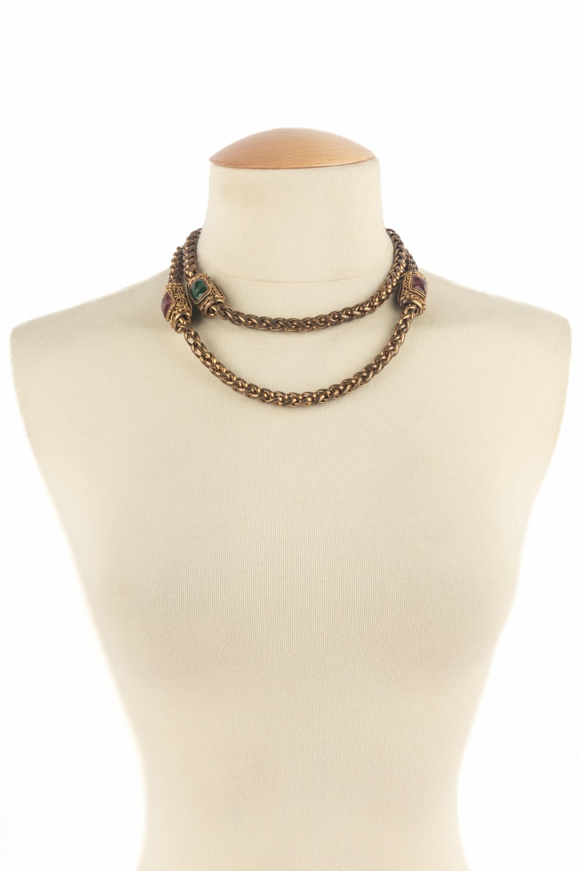 Collier byzantin Chanel en vente 5