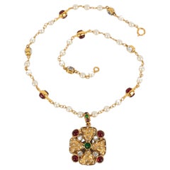 Retro Chanel Byzantine necklace