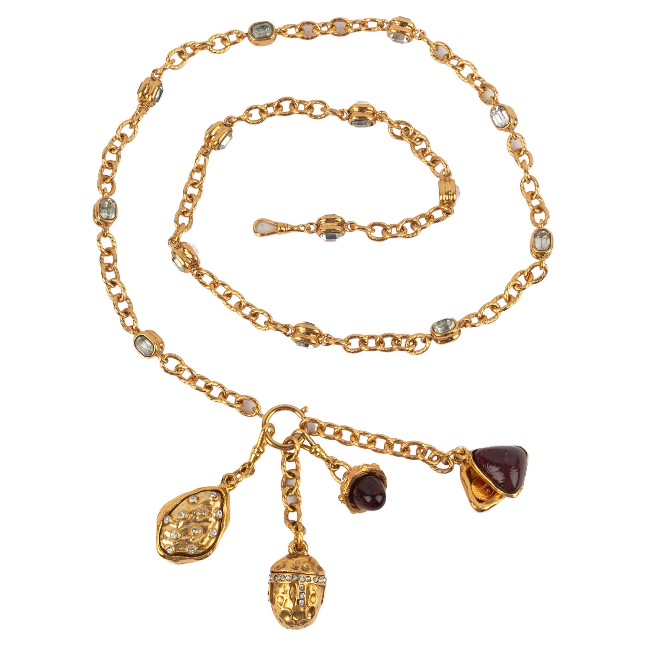 Chanel Collier byzantin en vente