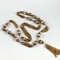 Collier sautoir « Byzantine » de Chanel, par Robert Goossens