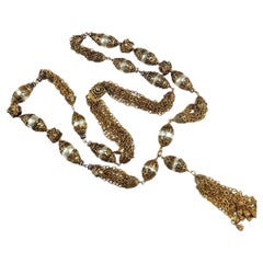 Collier sautoir « Byzantine » de Chanel, par Robert Goossens