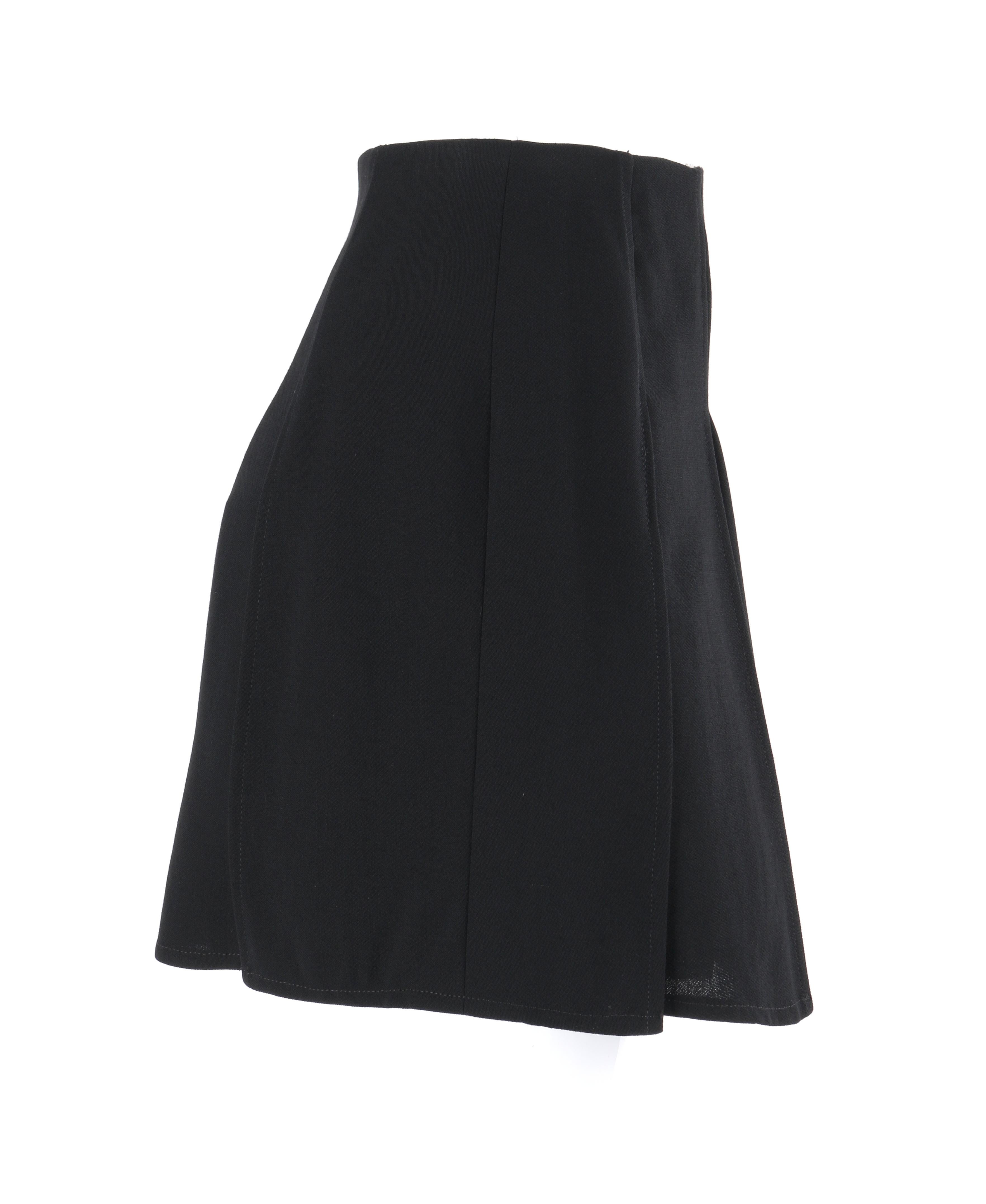 chanel pleated skirt