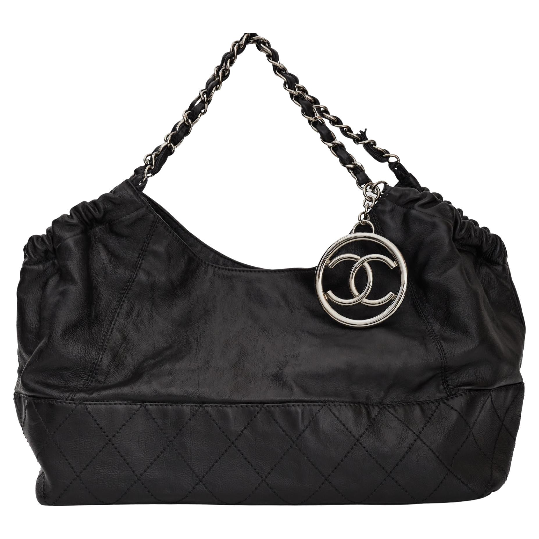Chanel Bag Silver Chain - 517 For Sale on 1stDibs