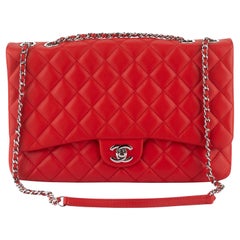 Chanel Calfskin Quilted Touch Flap Bag