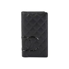 Chanel Cambon Agenda Cover Quilted Lambskin