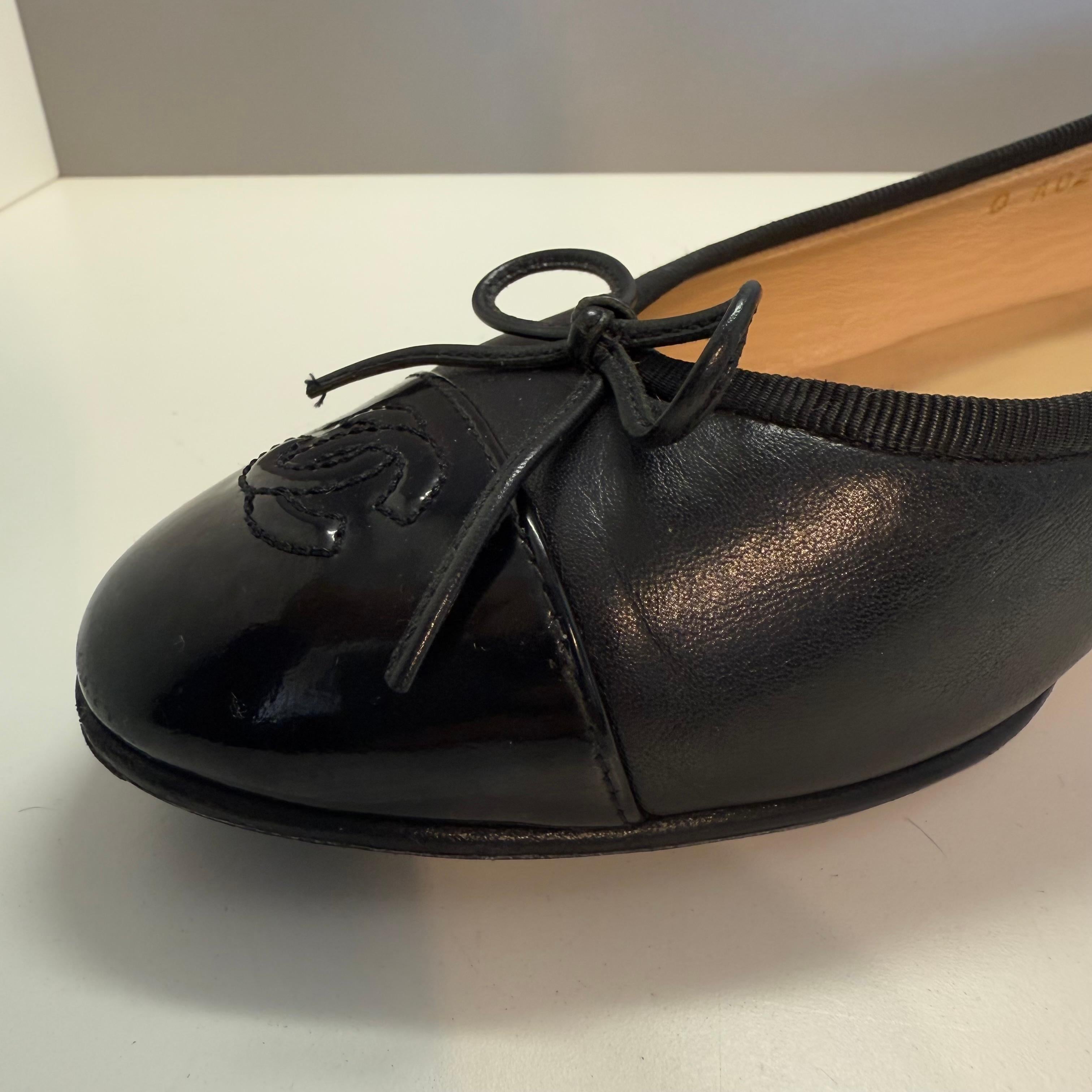 Women's Chanel Cambon Ballerina IT 38.5